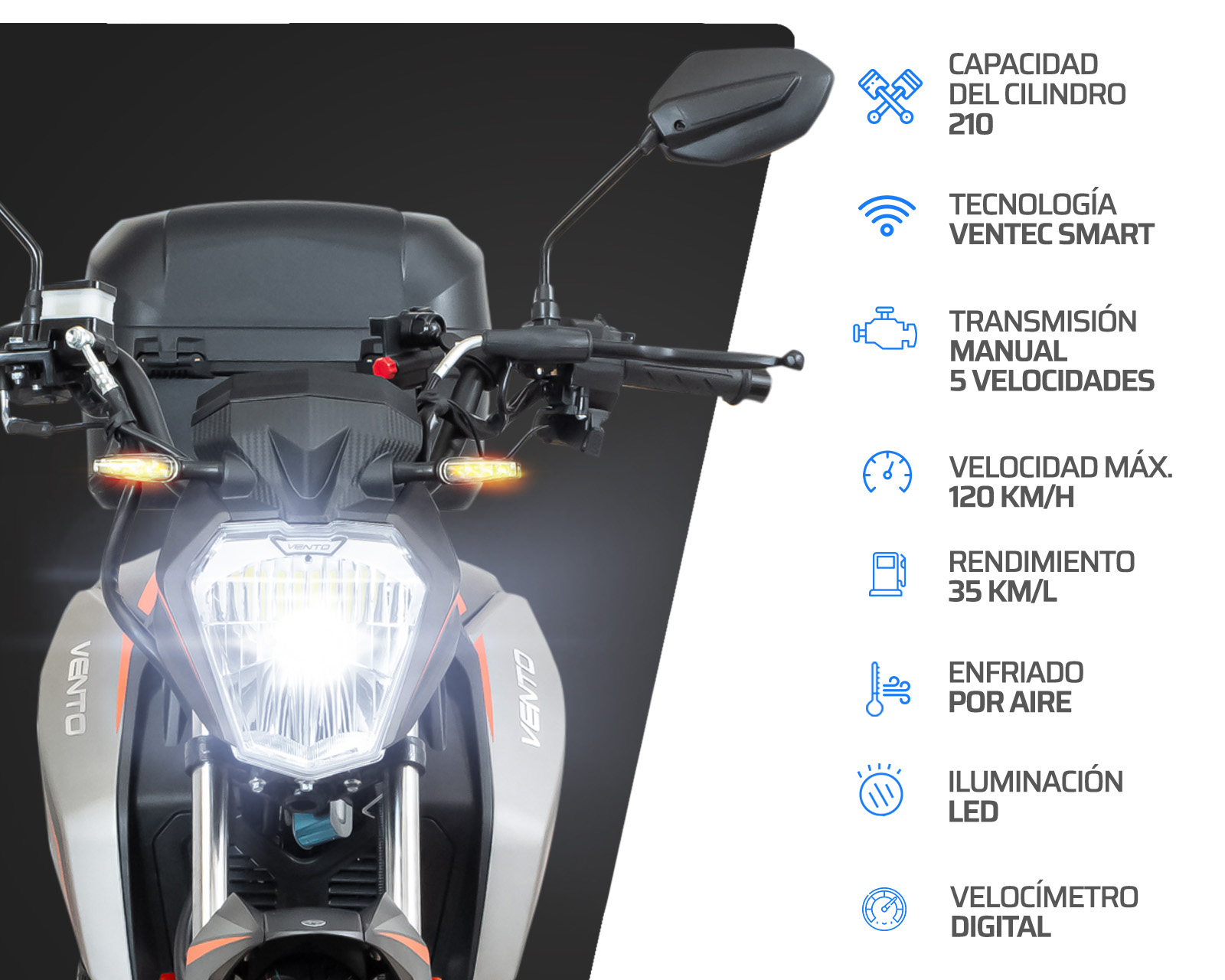 Foto 5 | Foto 5 | Motocicleta Vento Cyclone 2.0 210 cc 2026