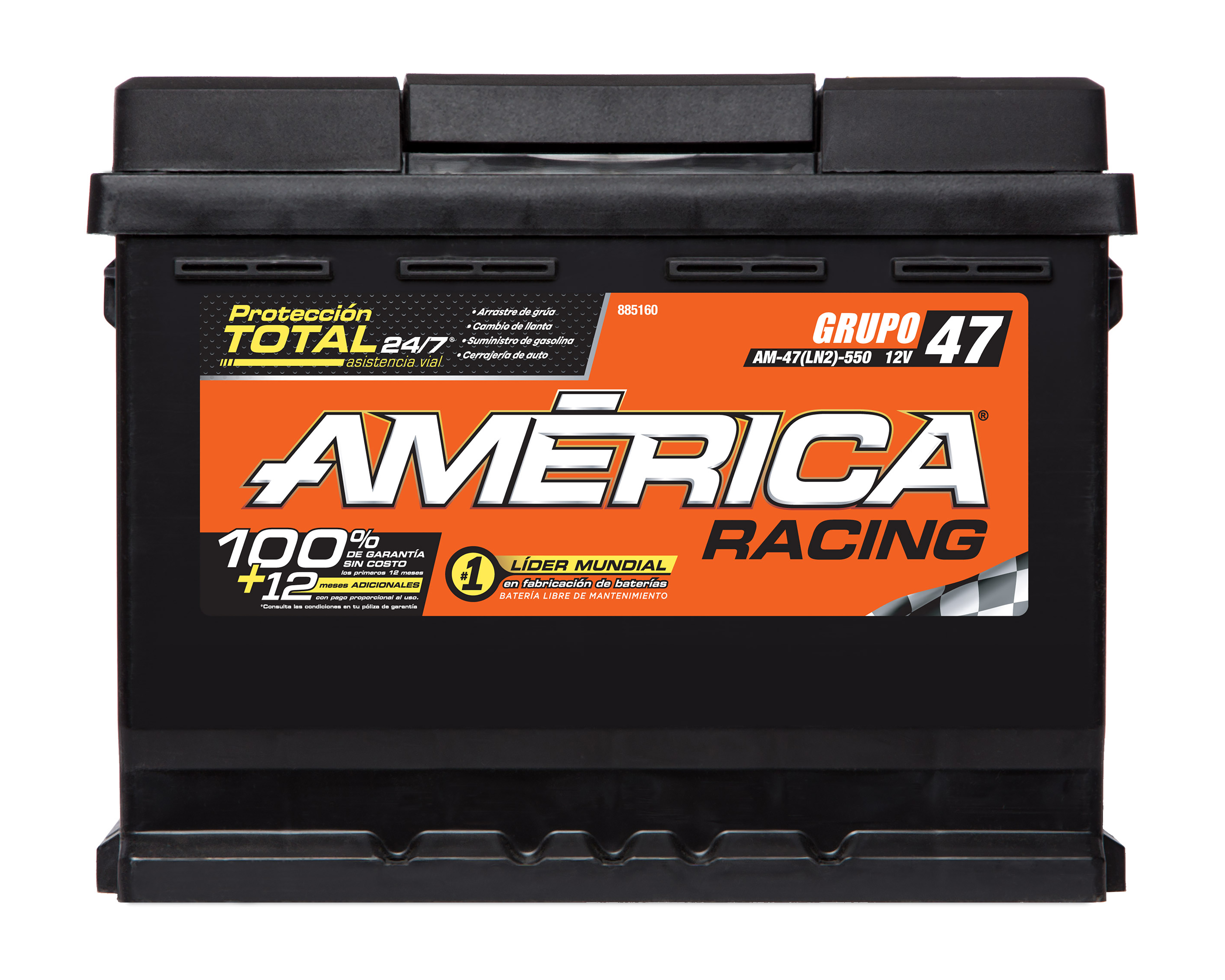 Foto 1 | Foto 1 | Acumulador América AM-47-550