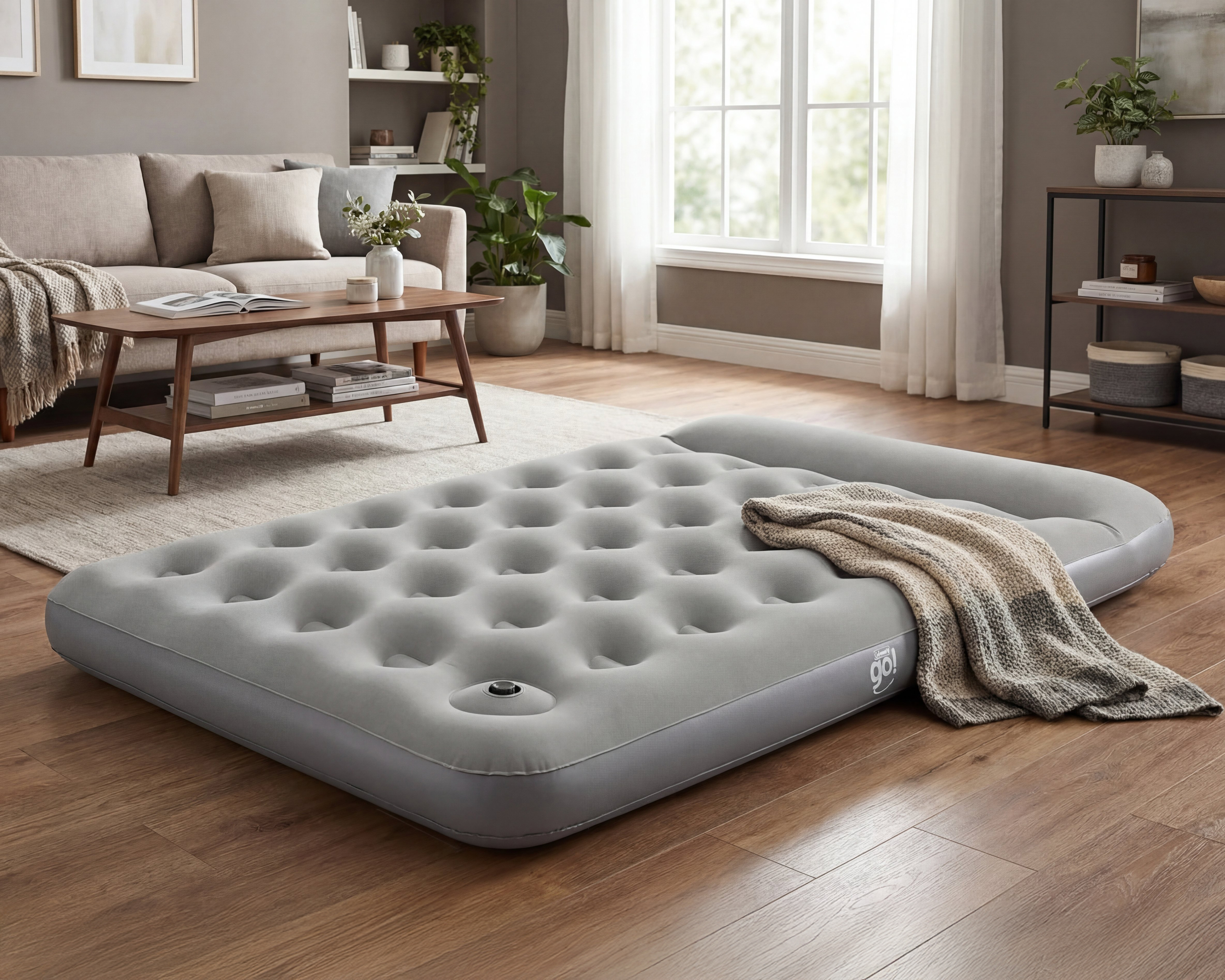 Foto 6 pulgar | Foto 5 | Colchón Inflable Matrimonial Coleman Go