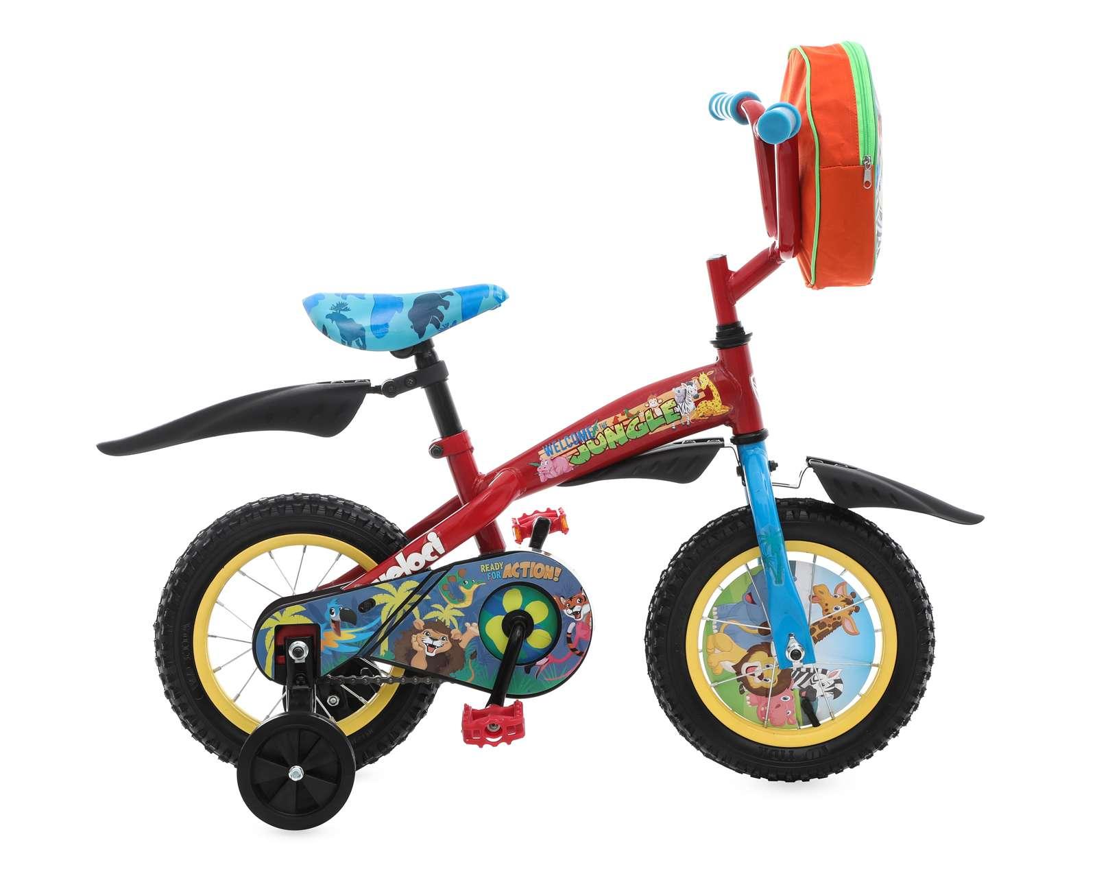 Foto 2 | Foto 2 | Bicicleta Infantil Veloci Jungle 12" Roja