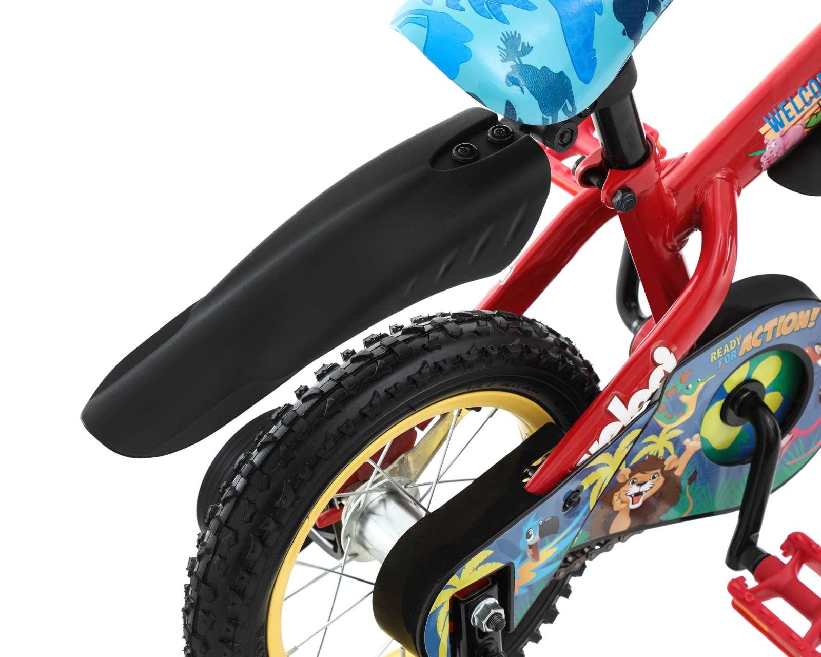 Foto 6 | Foto 6 | Bicicleta Infantil Veloci Jungle 12" Roja