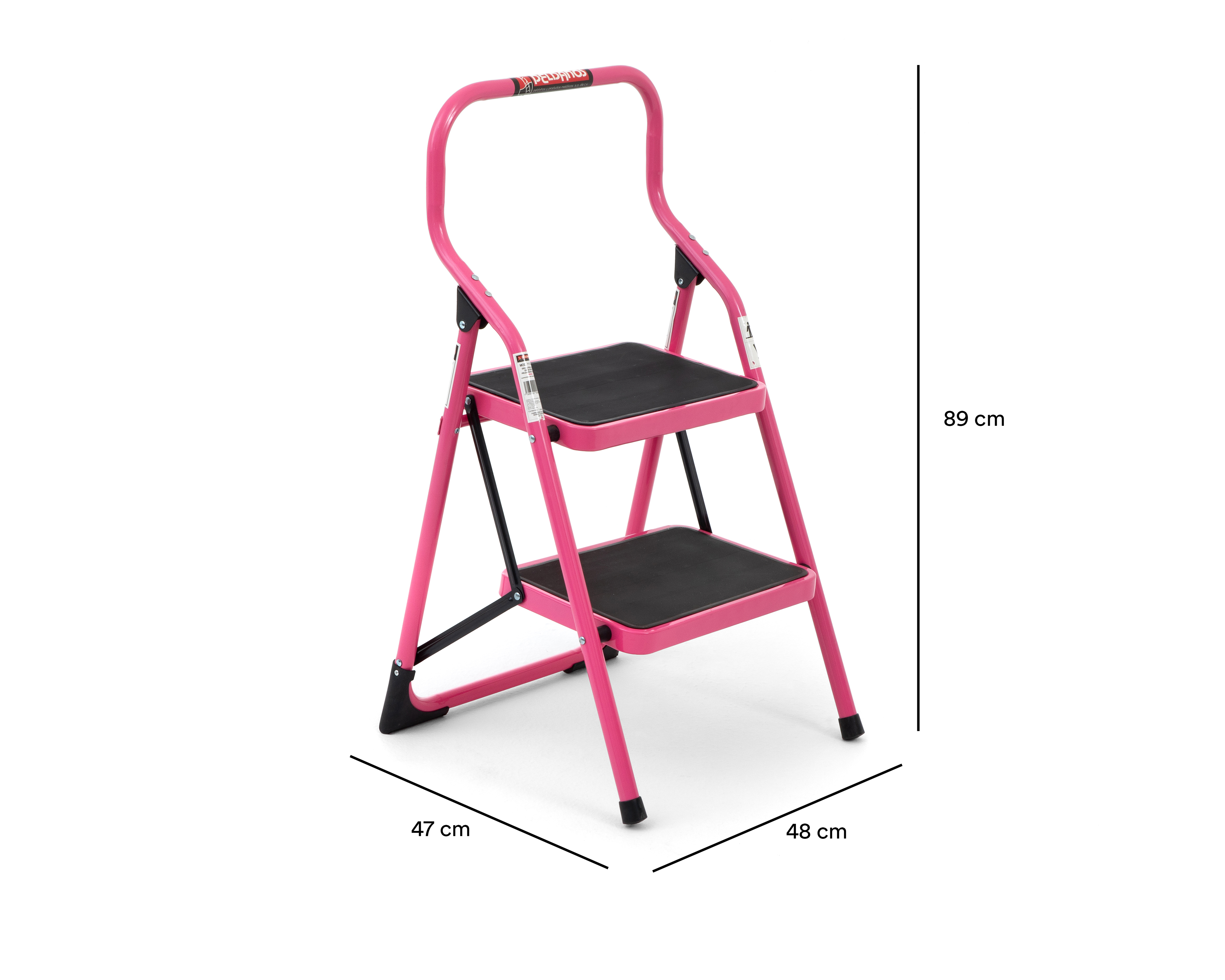 Foto 4 | Foto 4 | Escalera para Hogar Peldaños de Acero 2 Escalones