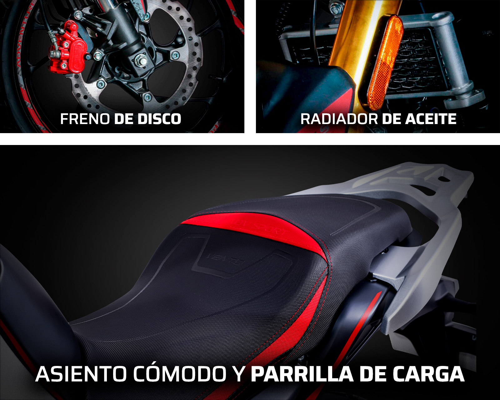 Foto 8 pulgar | Foto 7 | Motocicleta Vento Alpina 300 cc 2026