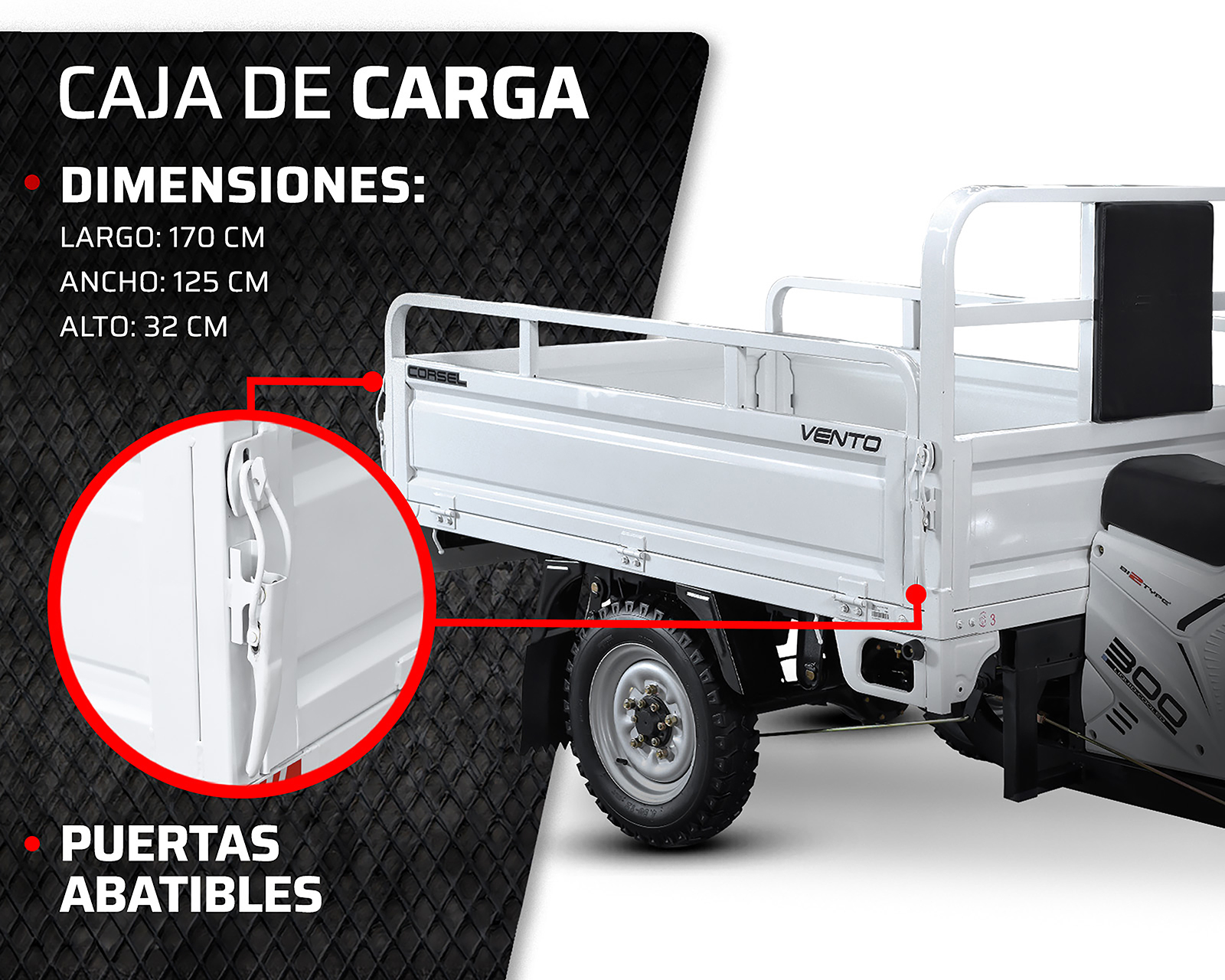 Foto 8 | Foto 8 | Motocarro Vento Corsel 300 cc 2026
