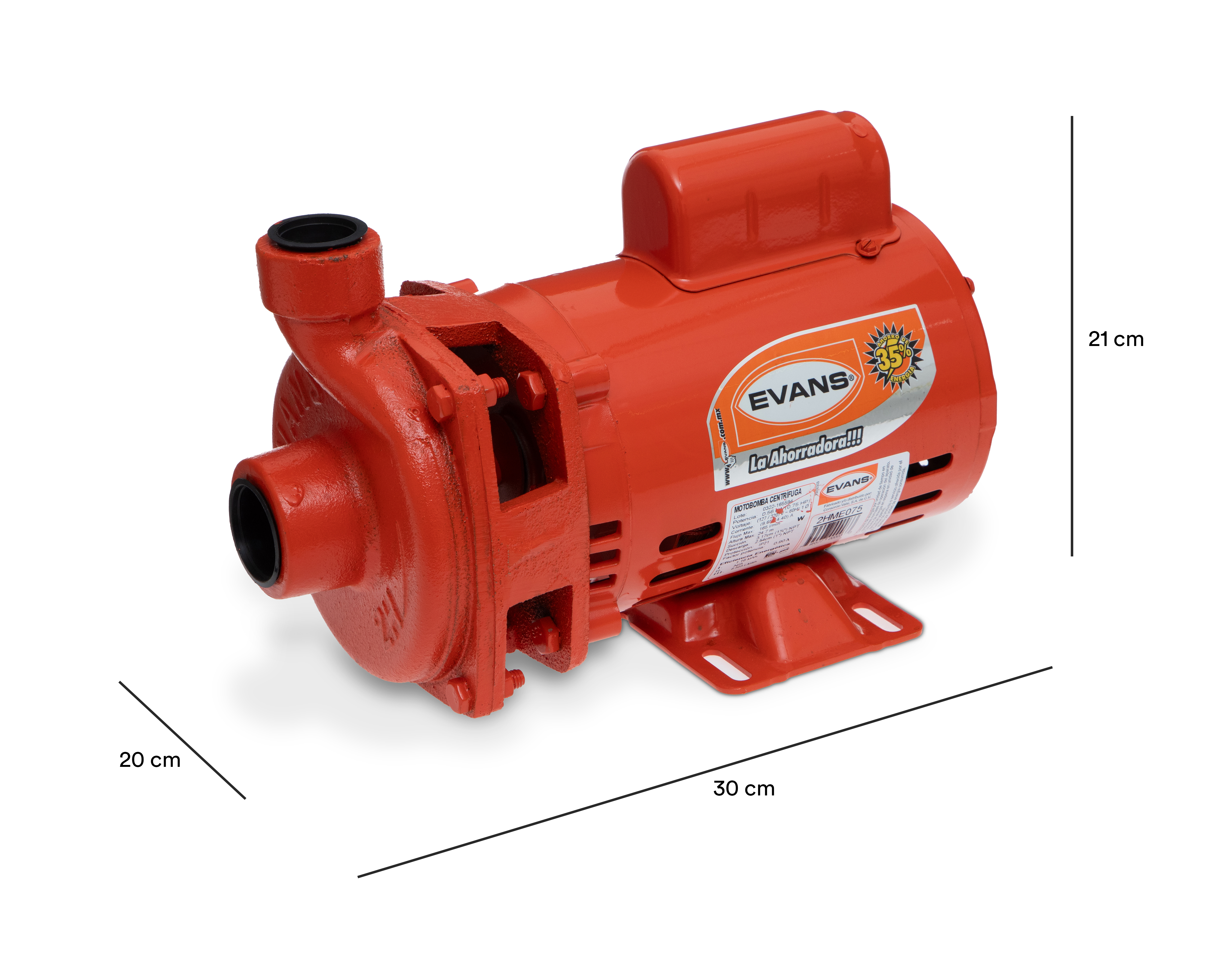 Foto 7 pulgar | Foto 6 | Motobomba Evans 0.75 HP 220 V