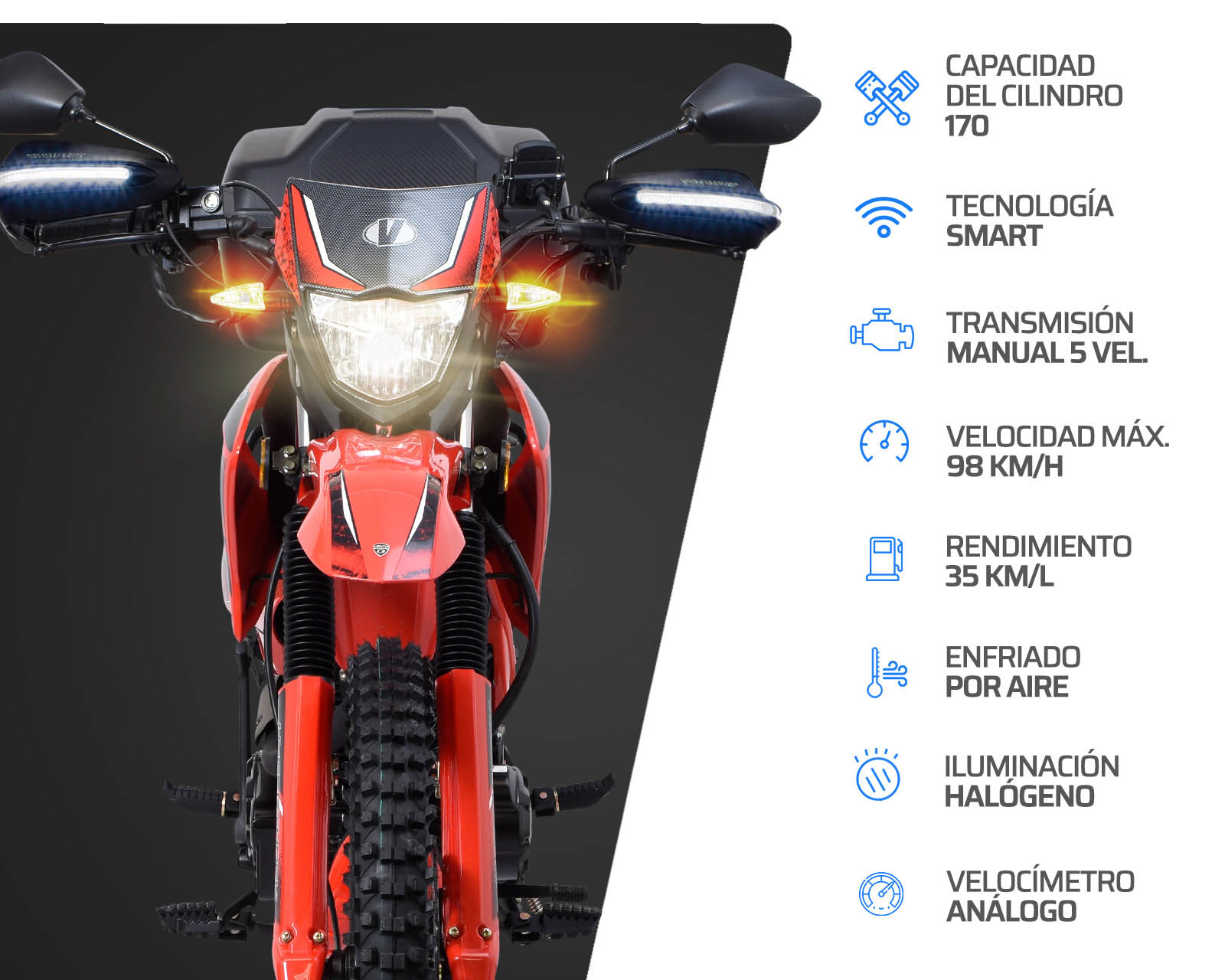 Foto 5 | Foto 5 | Motocicleta Vento Crossmax 170 cc 2026