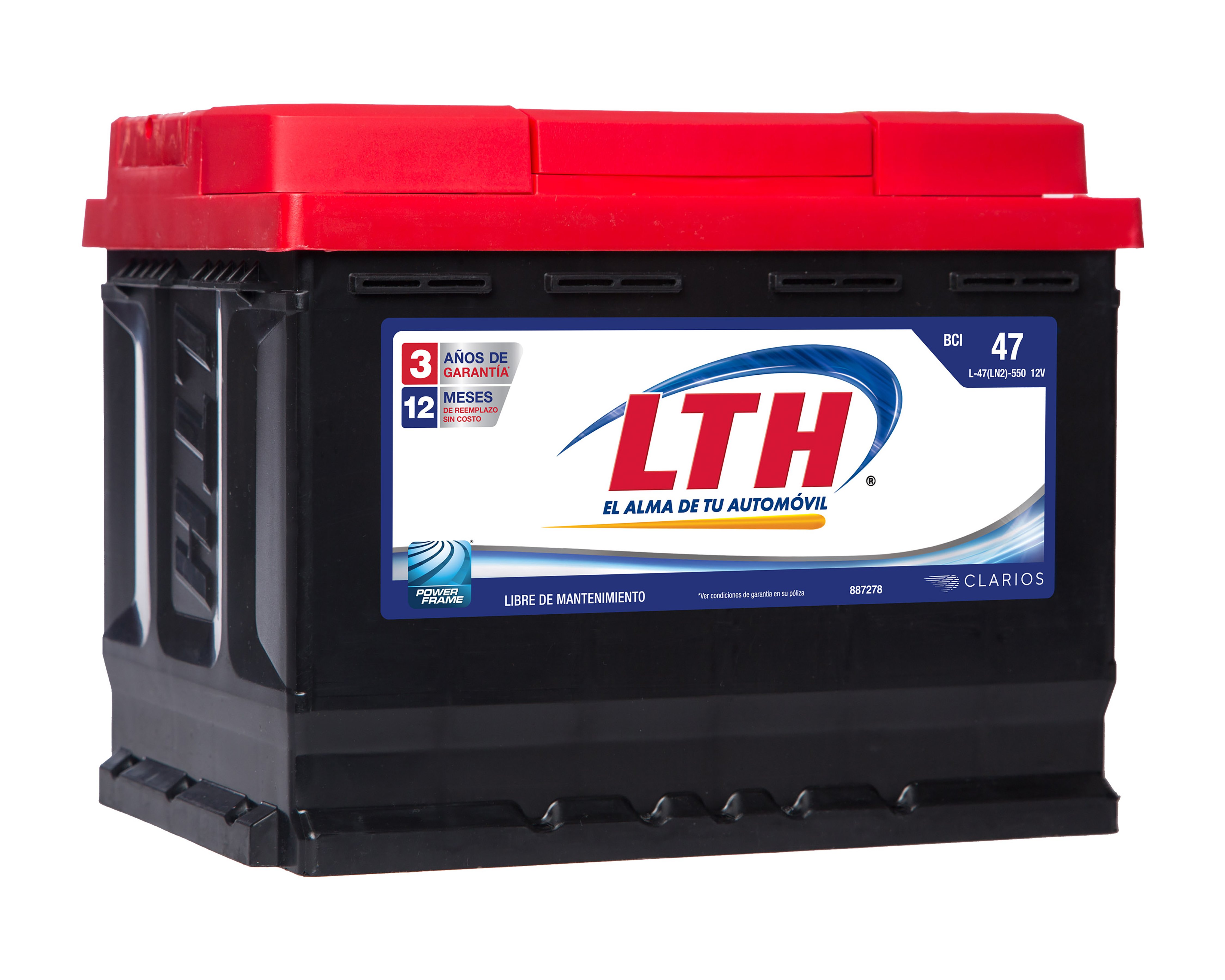 Foto 5 | Foto 5 | Batería para Auto LTH L-47-550
