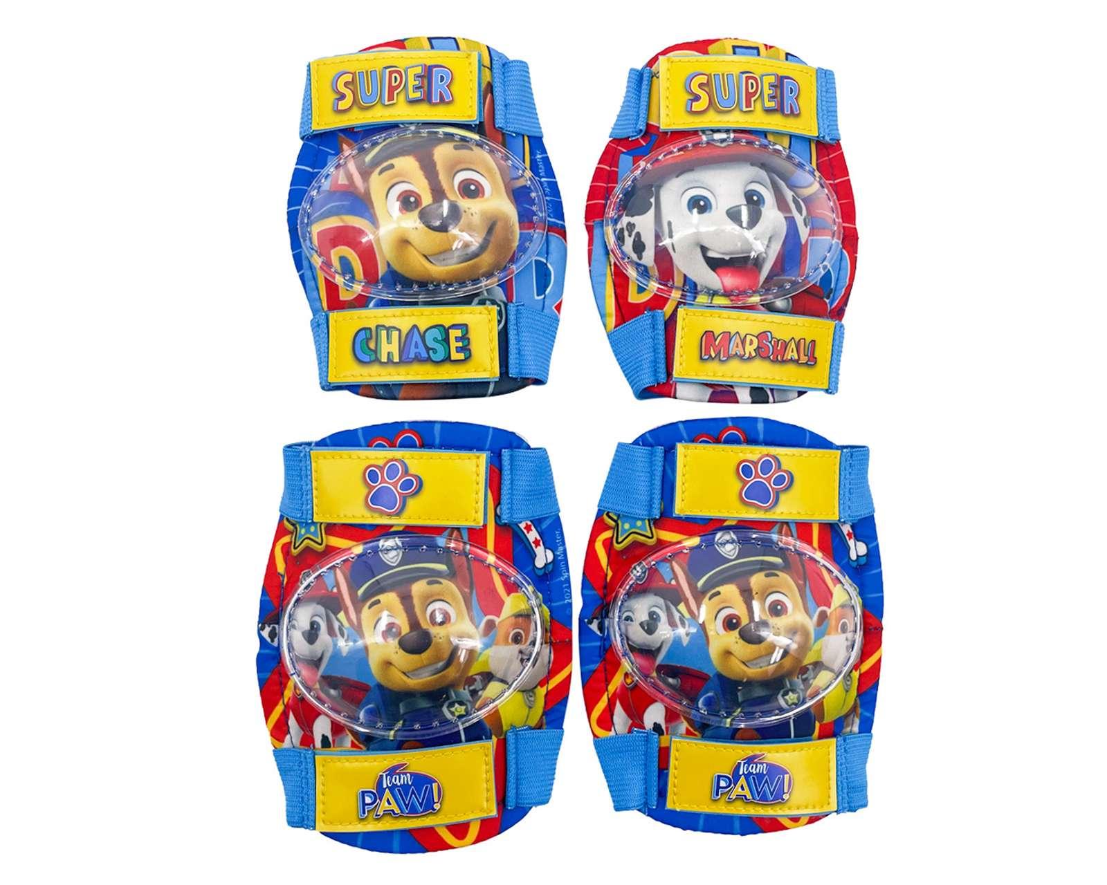 Foto 4 | Foto 4 | Casco y Rodilleras Paw Patrol 5 Piezas