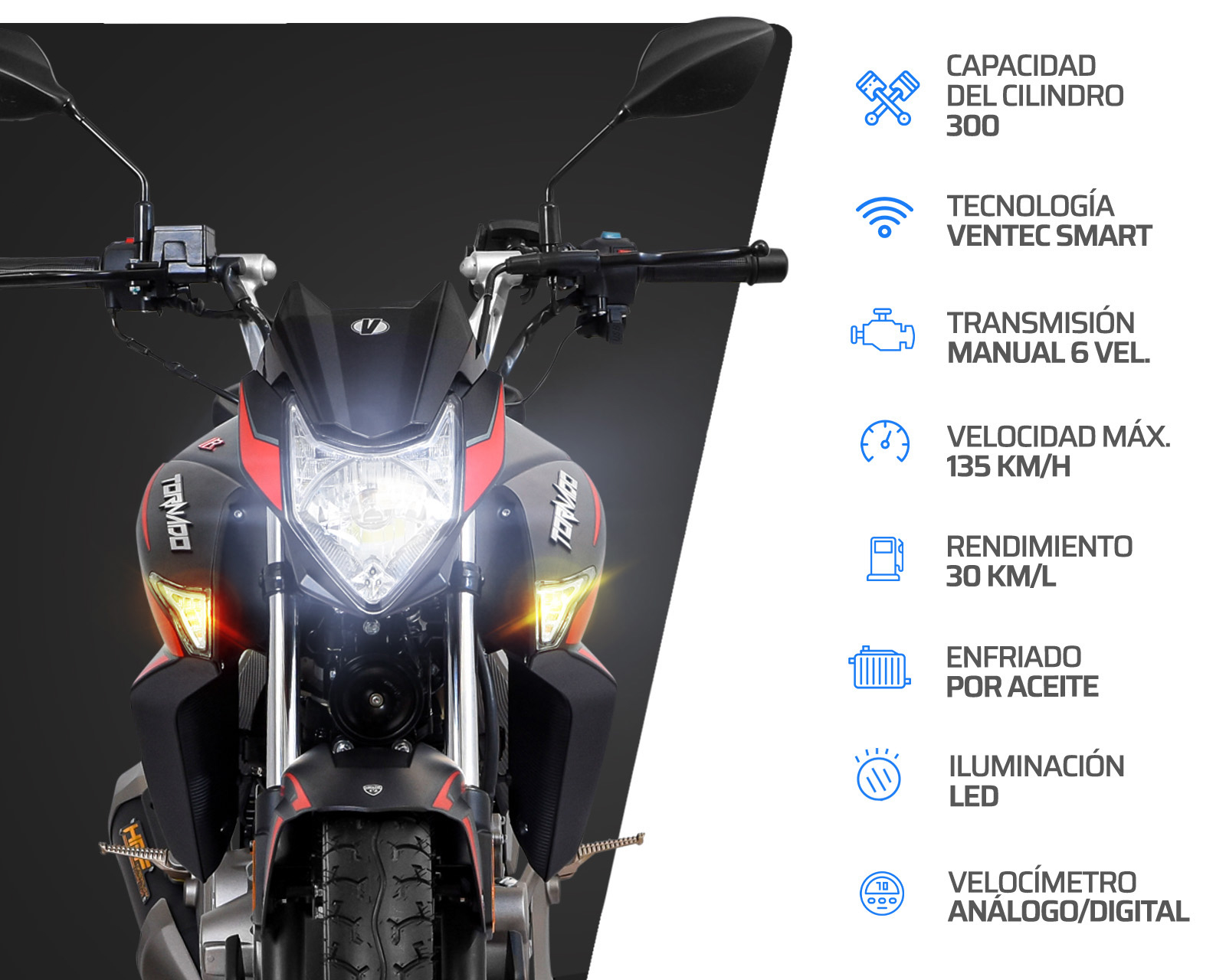Foto 5 | Foto 5 | Motocicleta Vento Tornado 300 cc 2026