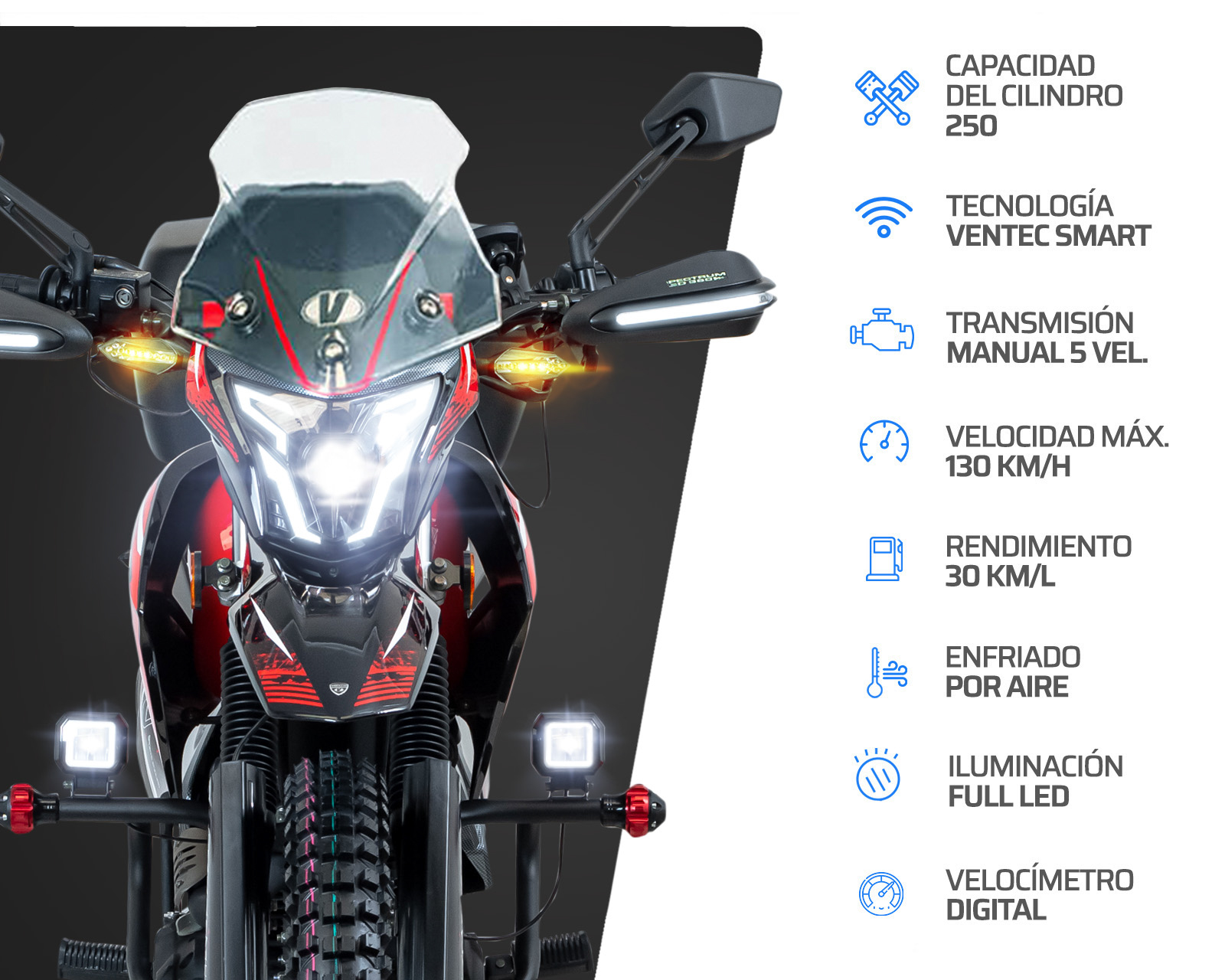 Foto 5 | Foto 5 | Motocicleta Vento Crossmax 250 cc 2026