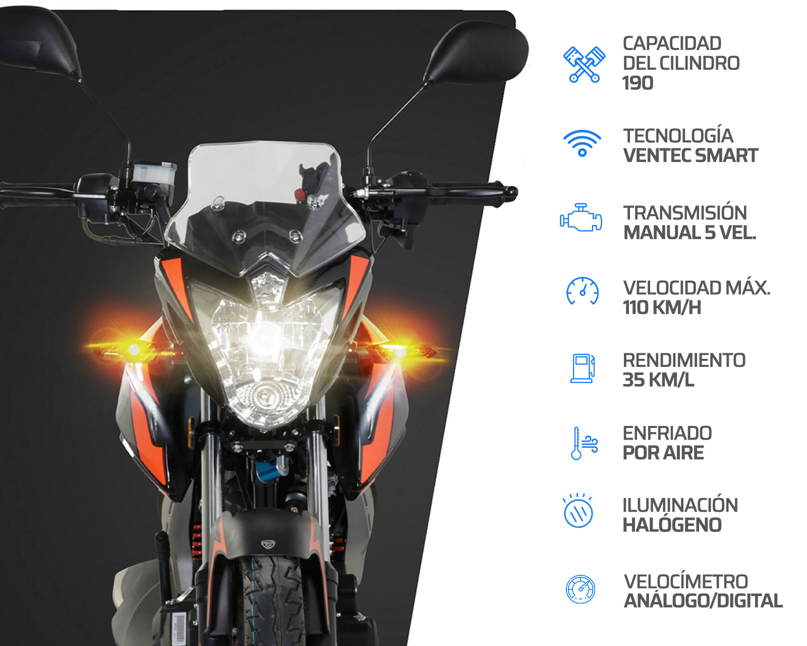 Foto 5 | Foto 5 | Motocicleta Vento Lithium 190 cc 2026