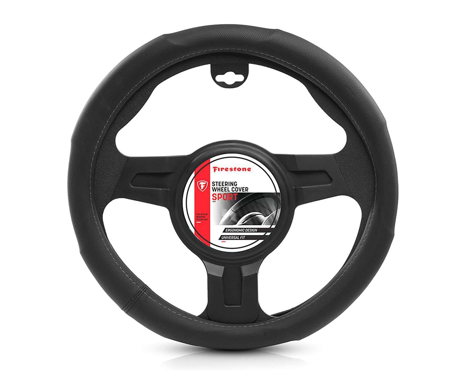 Foto 2 pulgar | Foto 1 | Cubrevolante Firestone SWC0253-BKG Negro