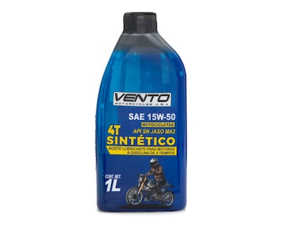 Foto 2 | Foto 2 | Aceite para Motor 4T Sintético Vento para Motocicleta AC 4TSEMISINT 10W-40 1 Litro