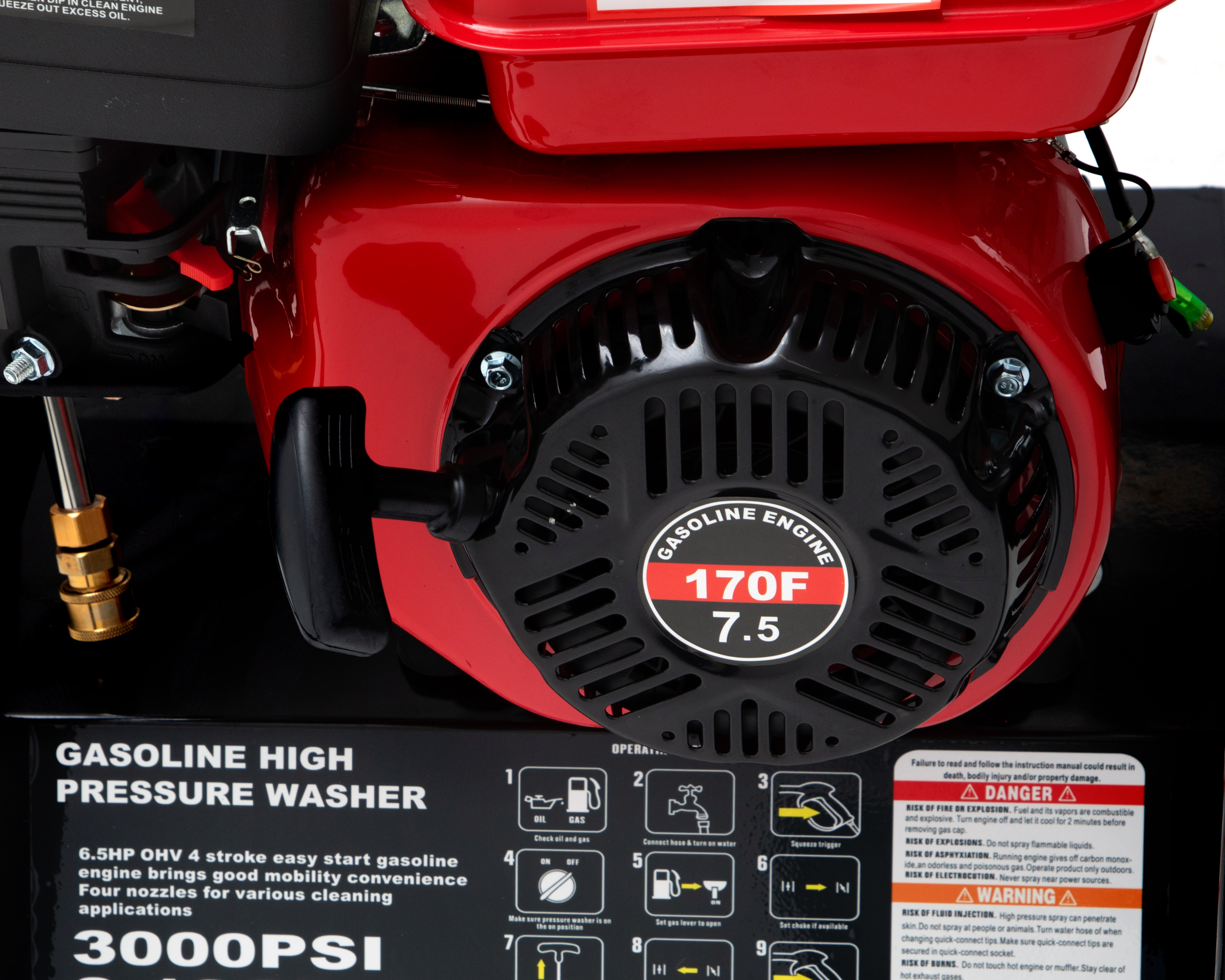 Foto 4 | Foto 4 | Hidrolavadora Industrial Aspix 2500 psi AX25DRE