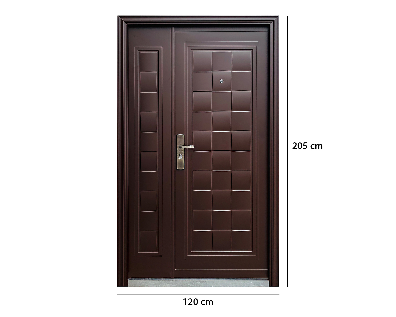 Foto 8 pulgar | Foto 7 | Puerta de Seguridad Protecto Home de Acero para Interior y Exterior 120 x 205 cm
