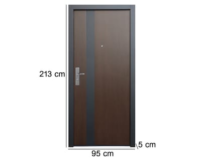 Foto 6 | Foto 6 | Puerta de Seguridad Protecto Home de Acero para Interior y Exterior 95 x 213 cm