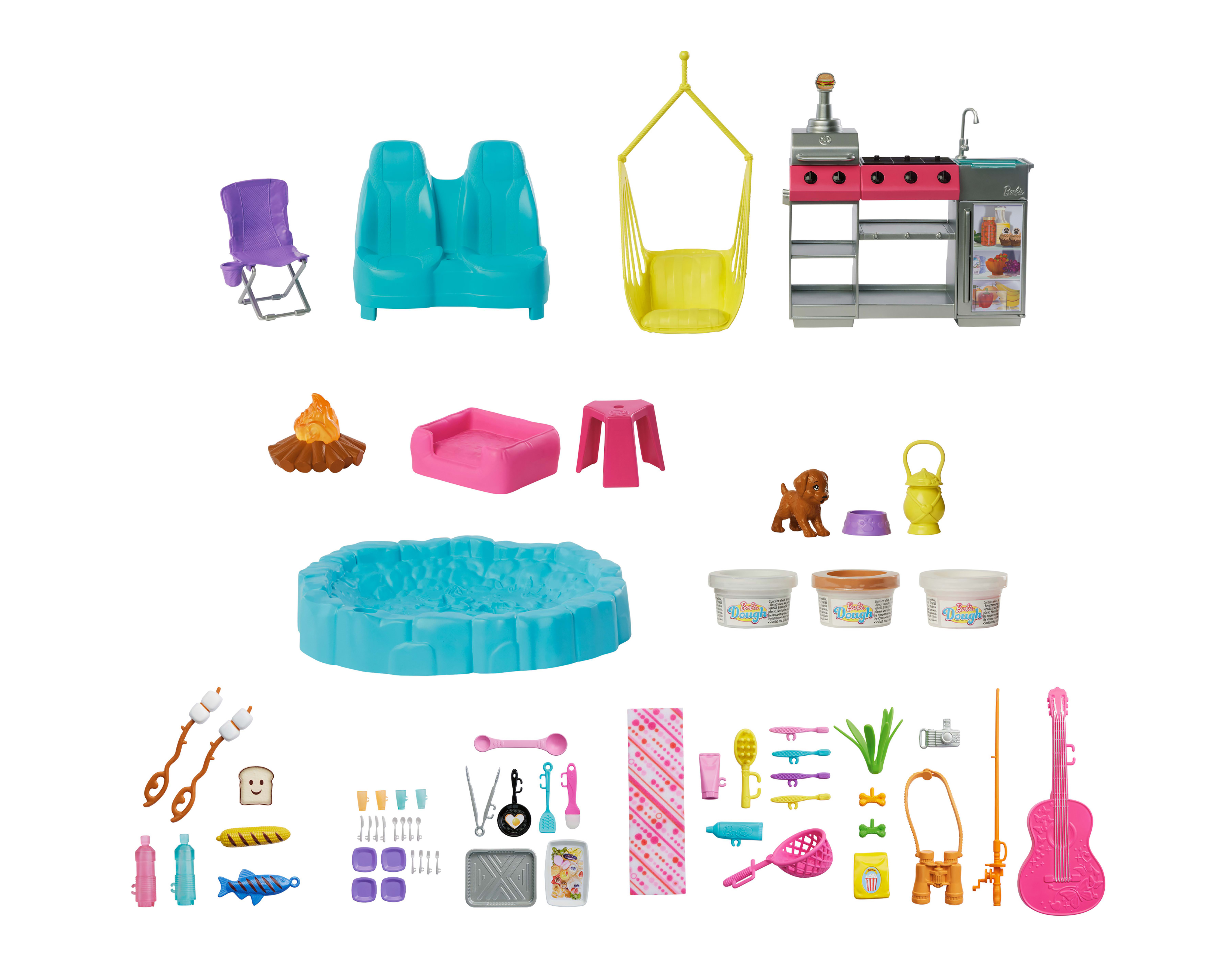 Foto 3 pulgar | Foto 2 | Camper Barbie con Accesorios