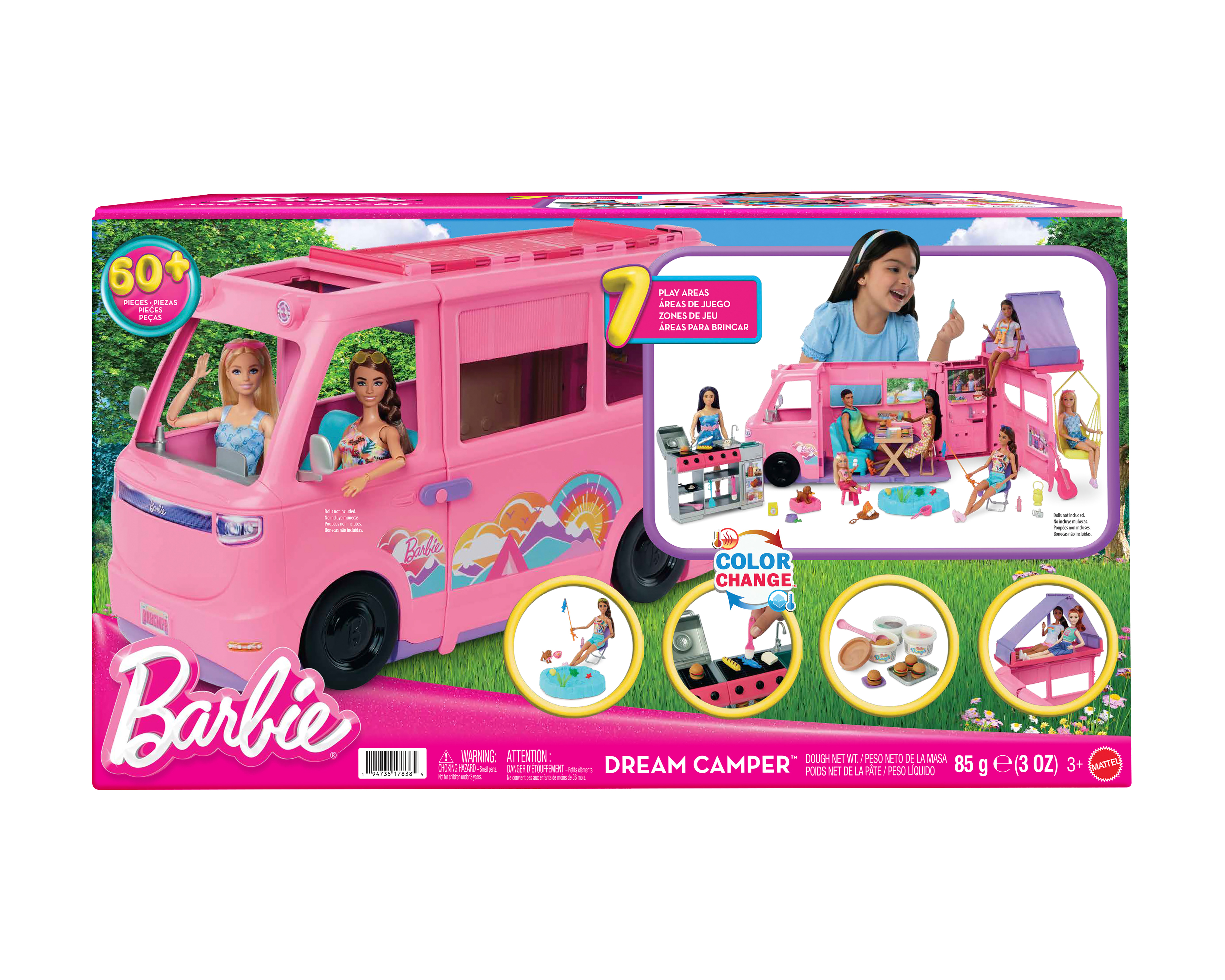 Foto 5 pulgar | Foto 4 | Camper Barbie con Accesorios