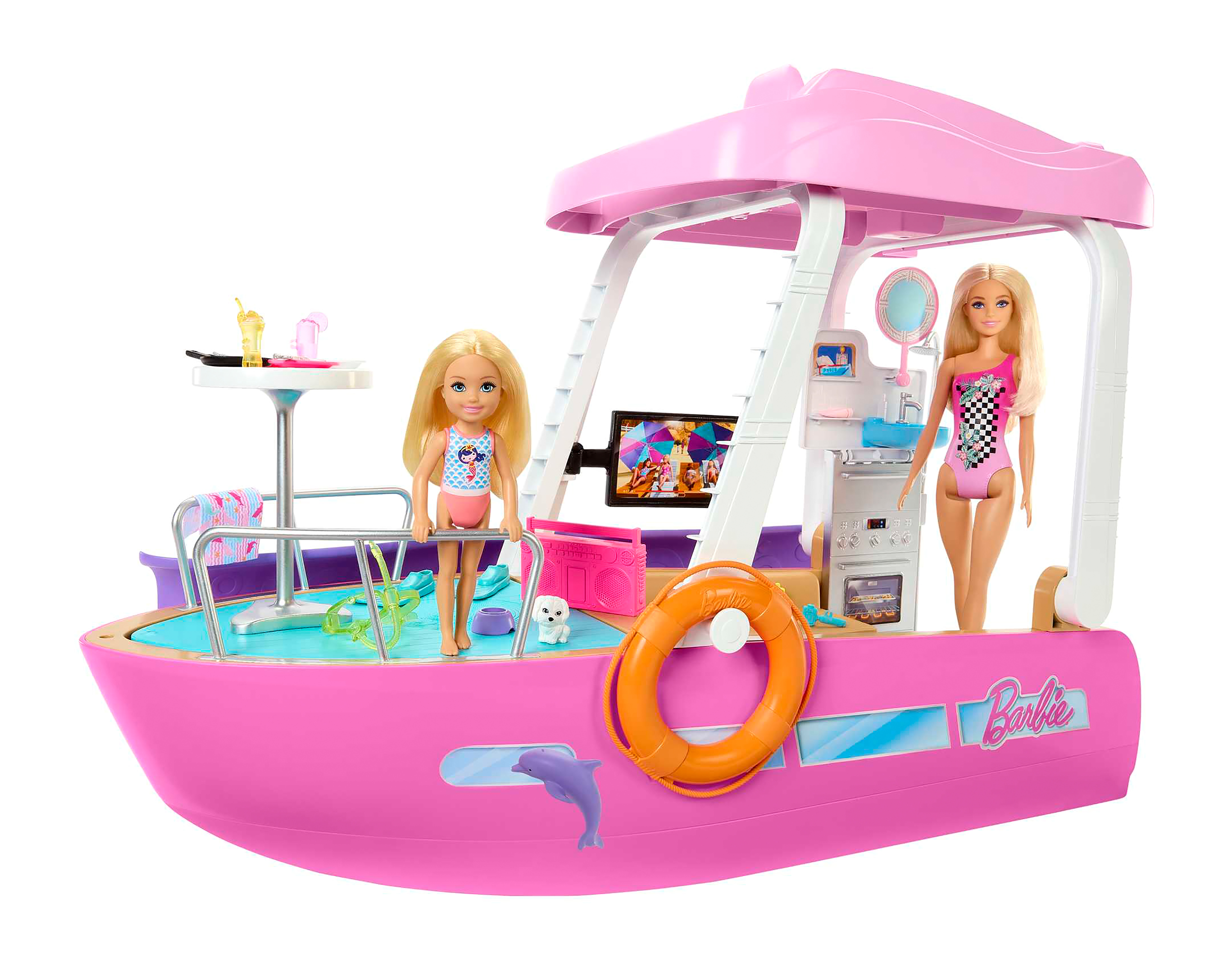 Foto 2 pulgar | Foto 1 | Bote de los Sueños Barbie con Accesorios