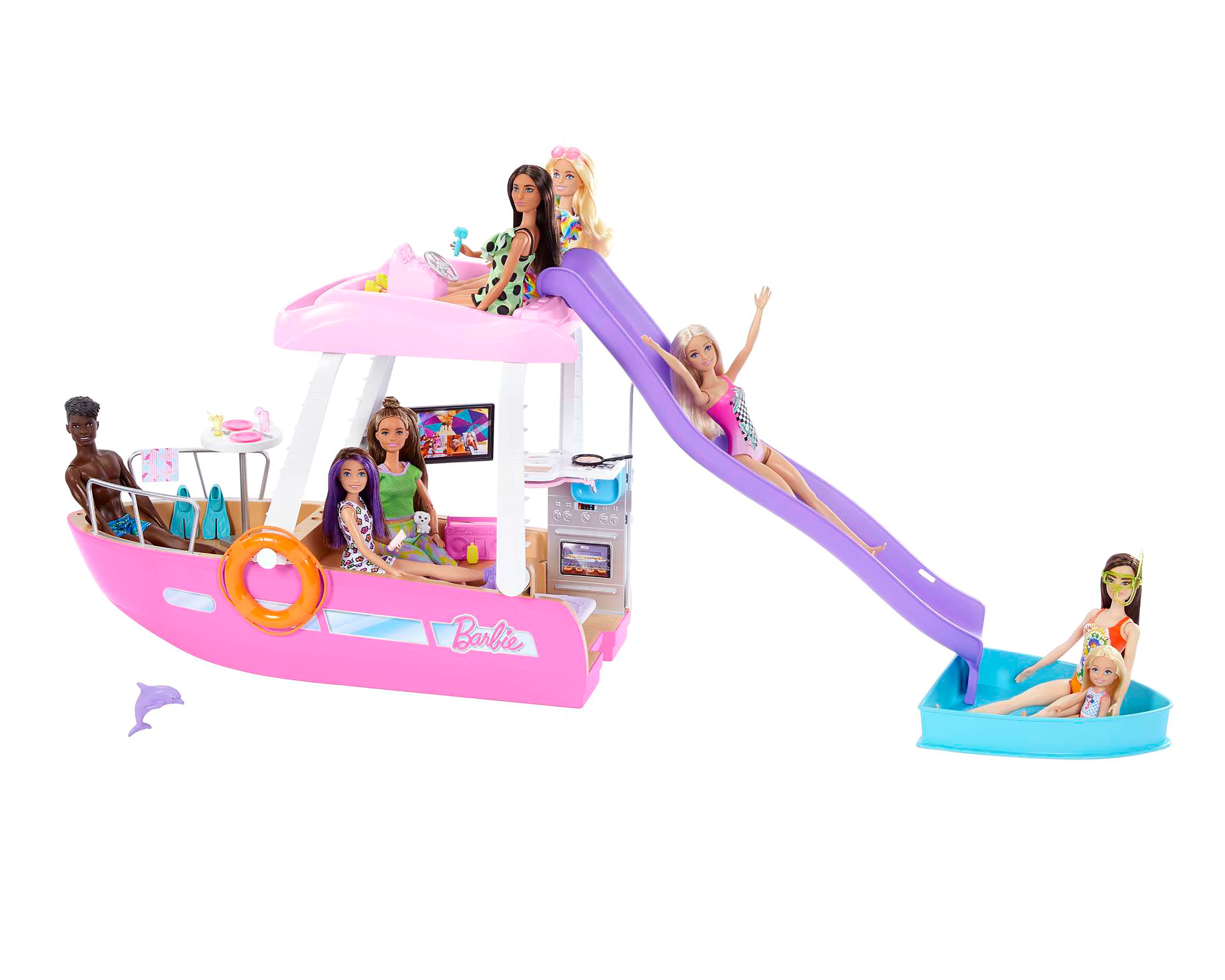 Foto 3 pulgar | Foto 2 | Bote de los Sueños Barbie con Accesorios