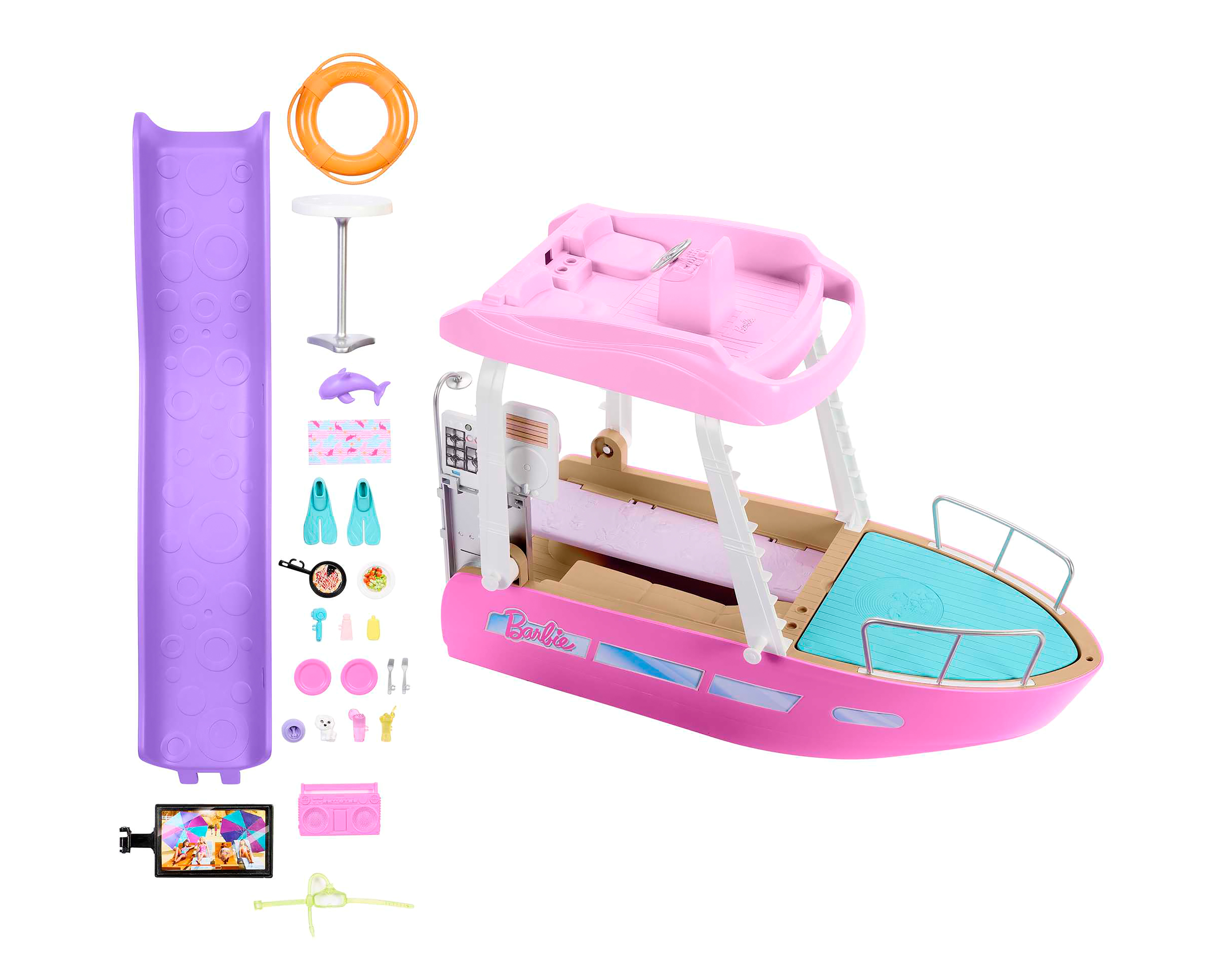 Foto 4 pulgar | Foto 3 | Bote de los Sueños Barbie con Accesorios