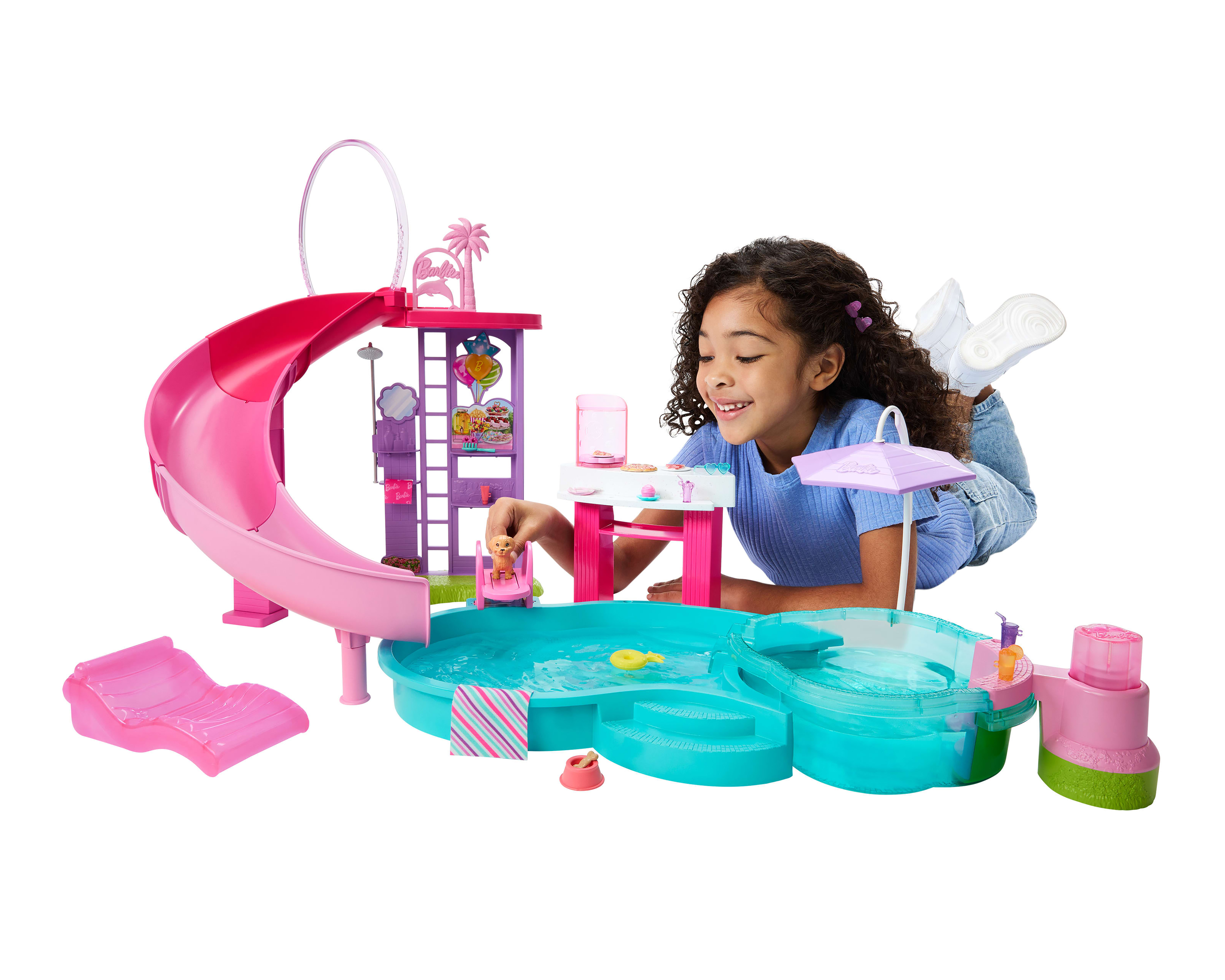Foto 3 | Foto 3 | Set de Juego Barbie Piscina de los Sueños