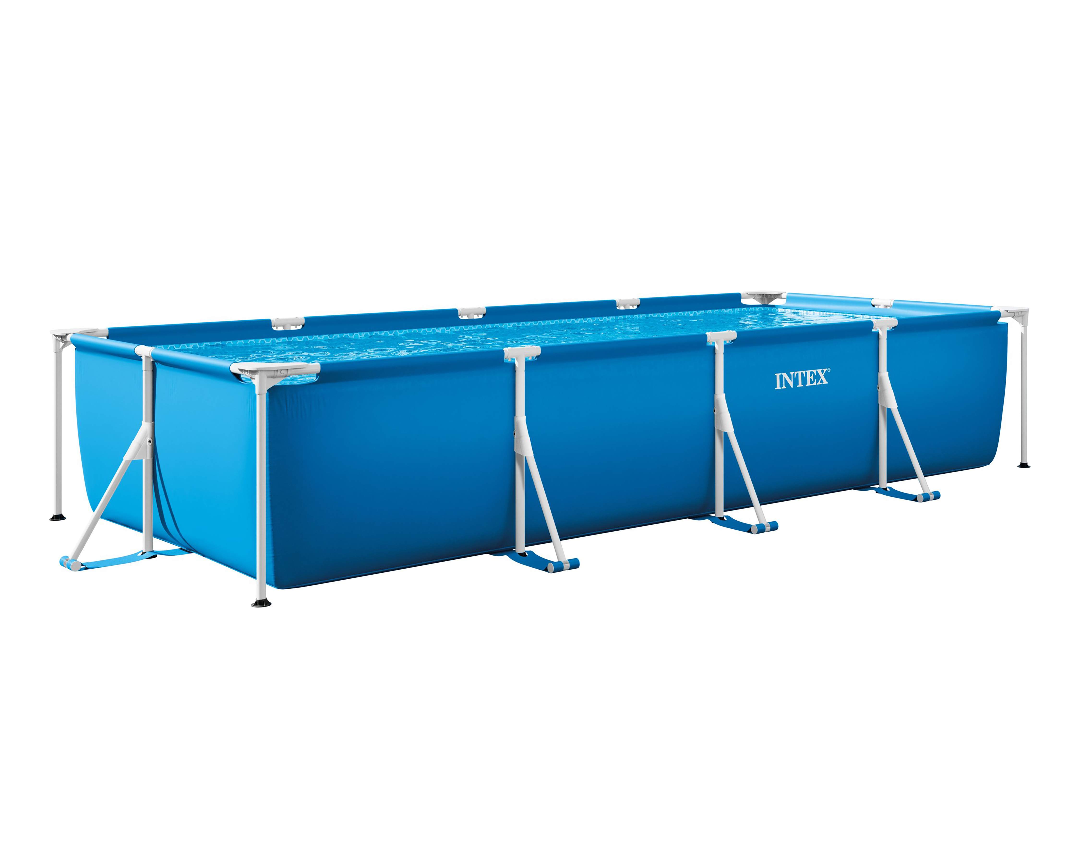 Alberca Rígida Rectangular Intex 7127 Litros 450 x 220 x 84 cm
