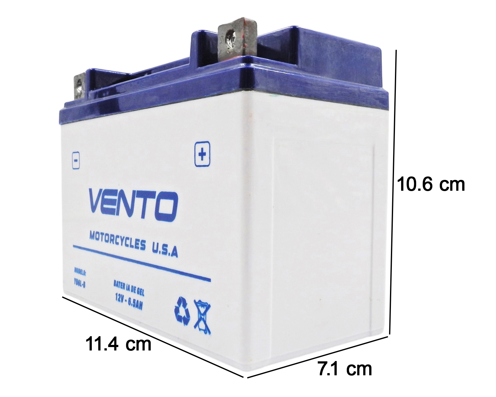 Foto 6 pulgar | Foto 5 | Batería para Moto Vento YB6L-B