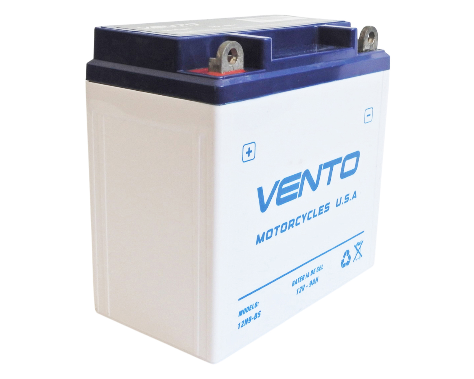 Batería para Moto Vento 12N9-BS