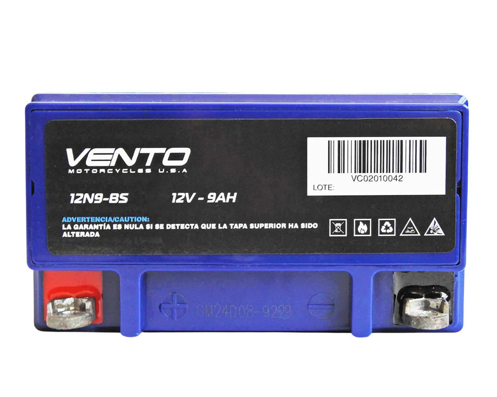 Foto 5 | Foto 5 | Batería para Moto Vento 12N9-BS