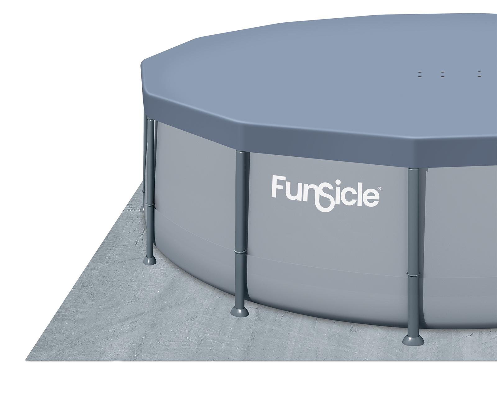 Foto 2 | Foto 2 | Alberca Rígida Redonda Funsicle 13292 Litros 427 x 107 cm