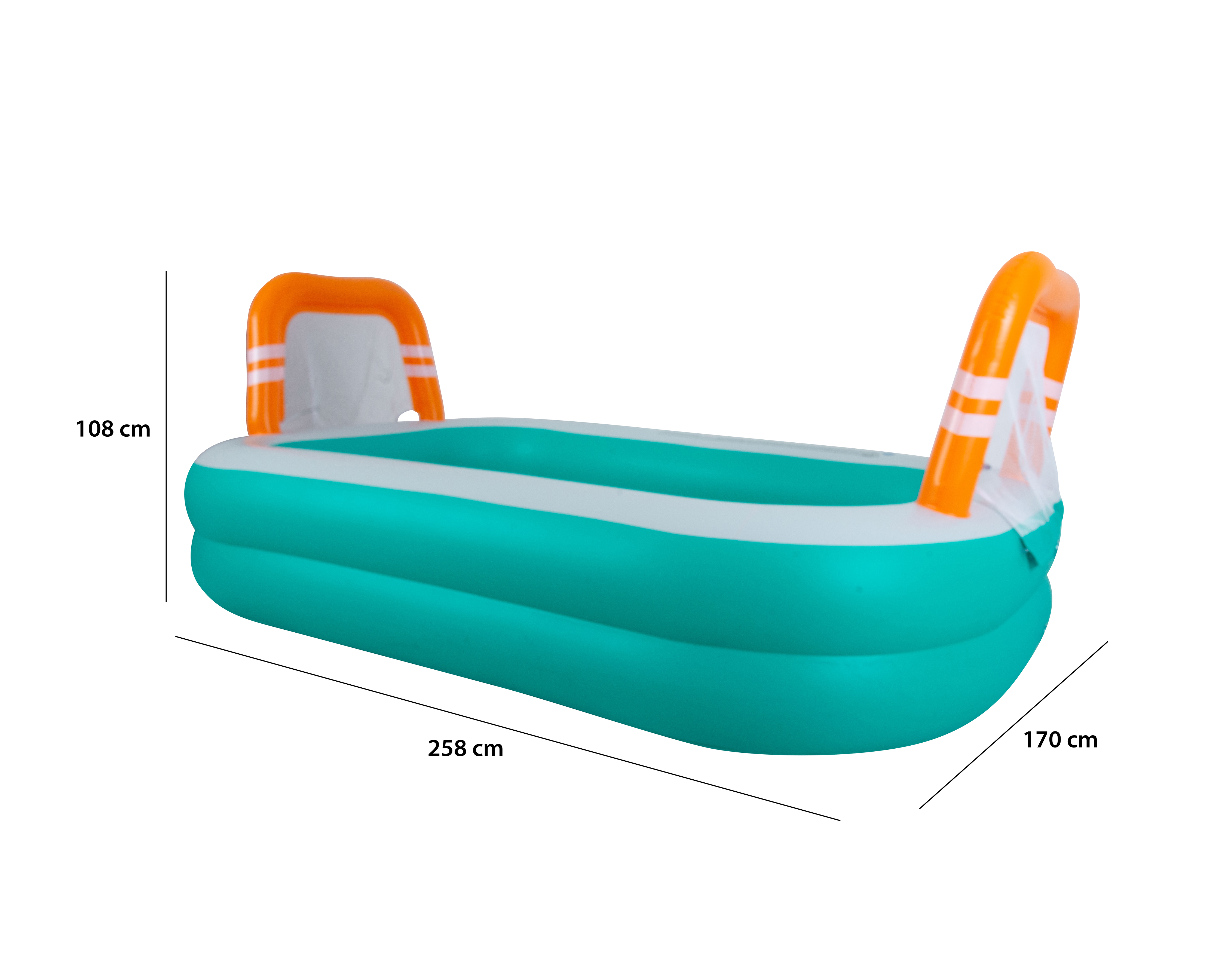 Foto 9 pulgar | Foto 8 | Alberca Infantil Inflable Rectangular Sunclub 815 Litros 258 x 170 x 108 cm