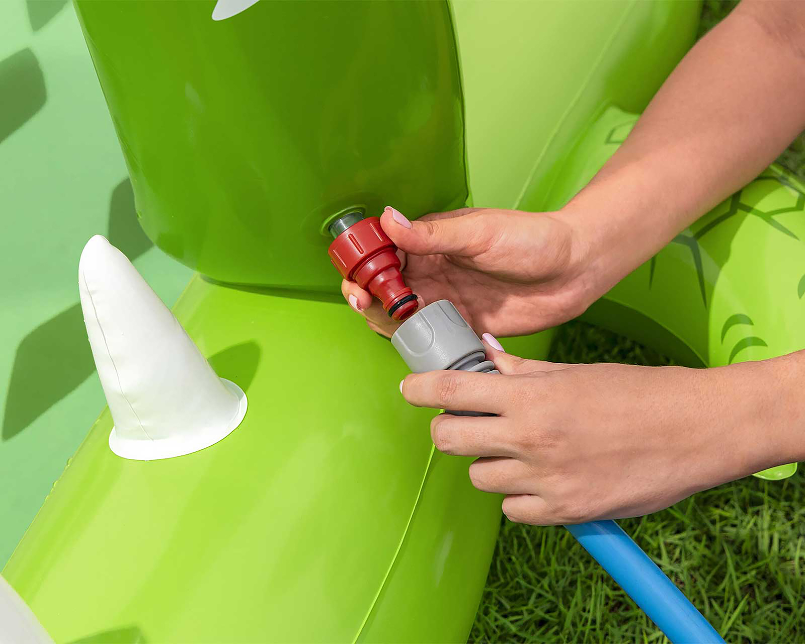 Foto 6 | Foto 6 | Alberca Inflable Cocodrilo Bestway 152 Litros 163 x 234 x 84 cm