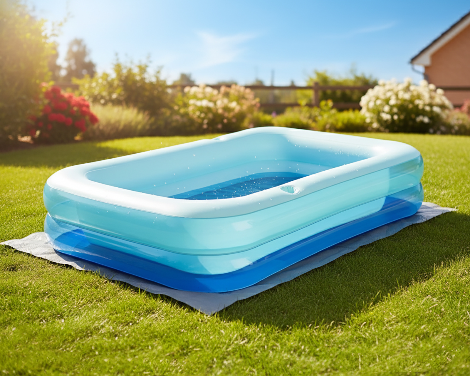 Foto 4 | Foto 4 | Alberca Inflable Rectangular Funsicle 905 Litros 262 x 176 x 55.8 cm