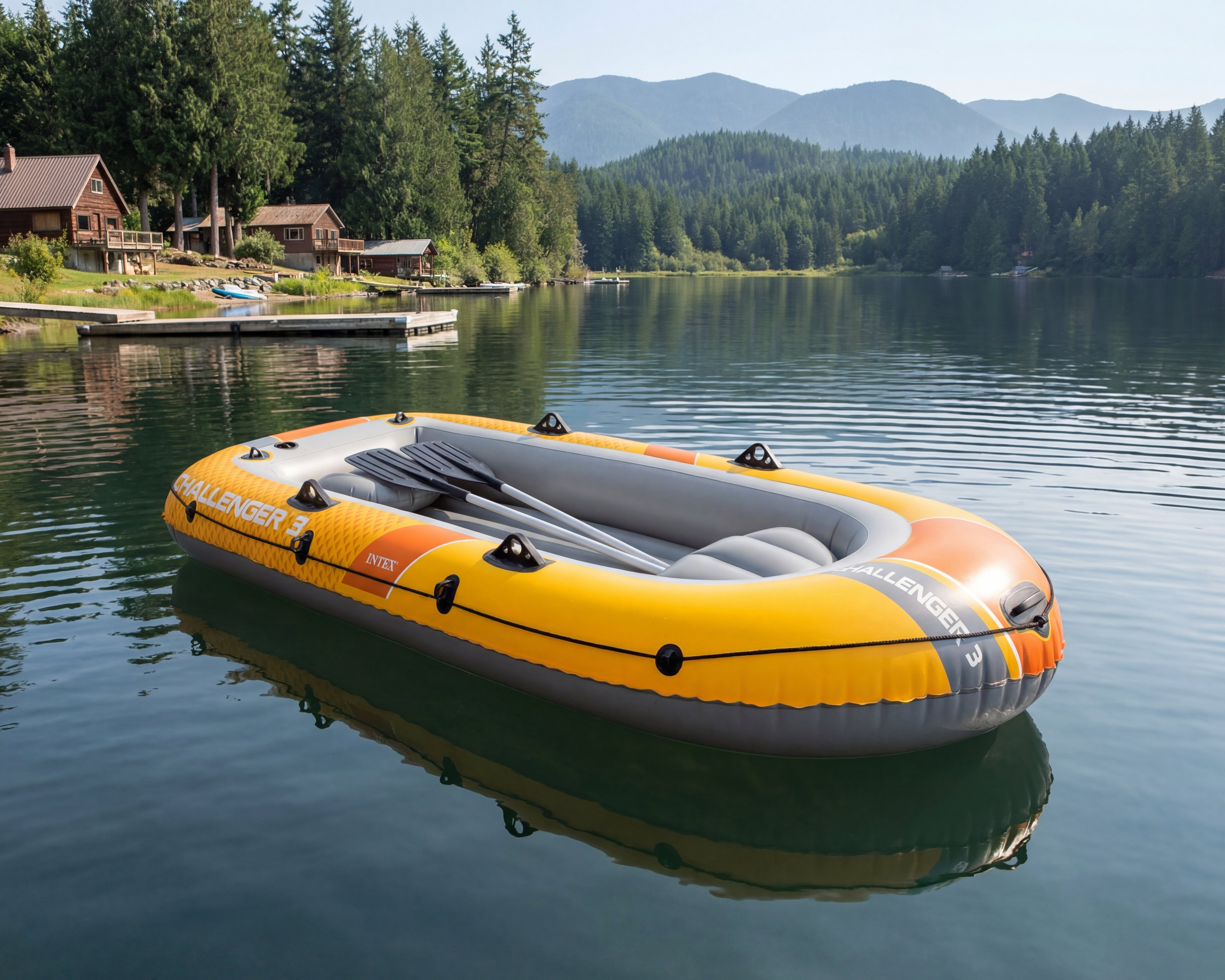 Foto 9 pulgar | Foto 8 | Lancha Inflable Intex con Accesorios