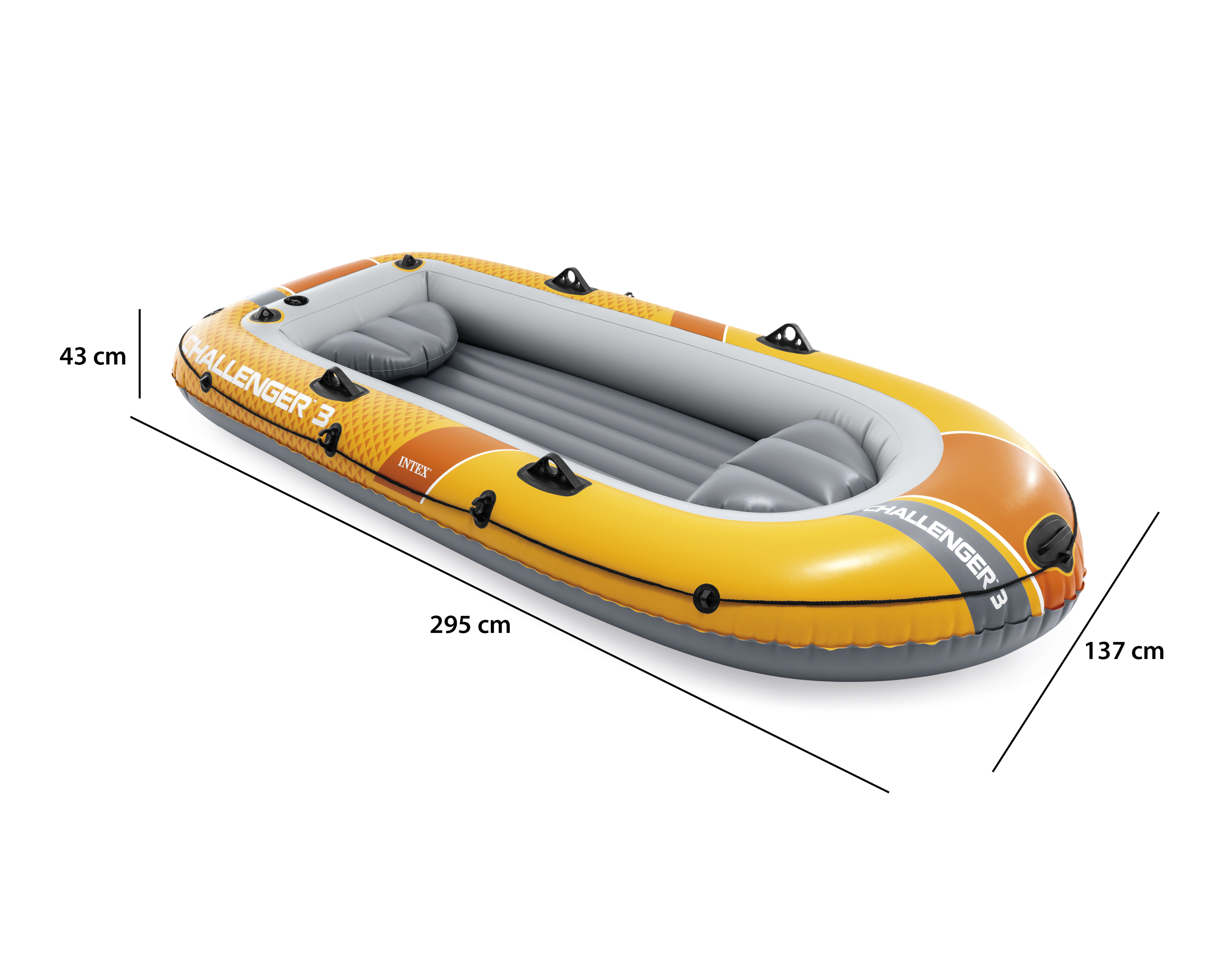 Foto 9 | Foto 9 | Lancha Inflable Intex con Accesorios