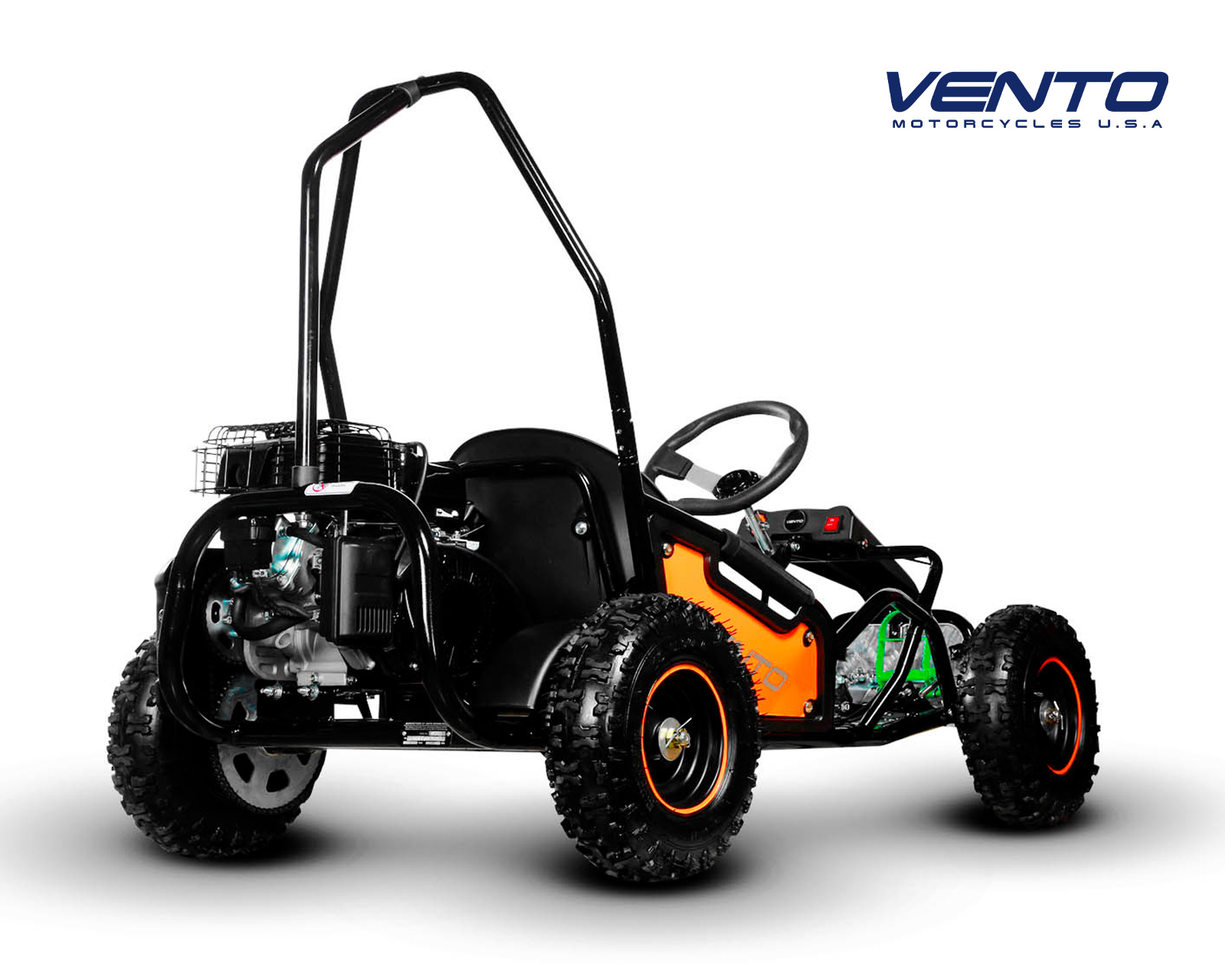 Foto 3 pulgar | Foto 2 | Go-Kart para Niños Vento Anaranjado