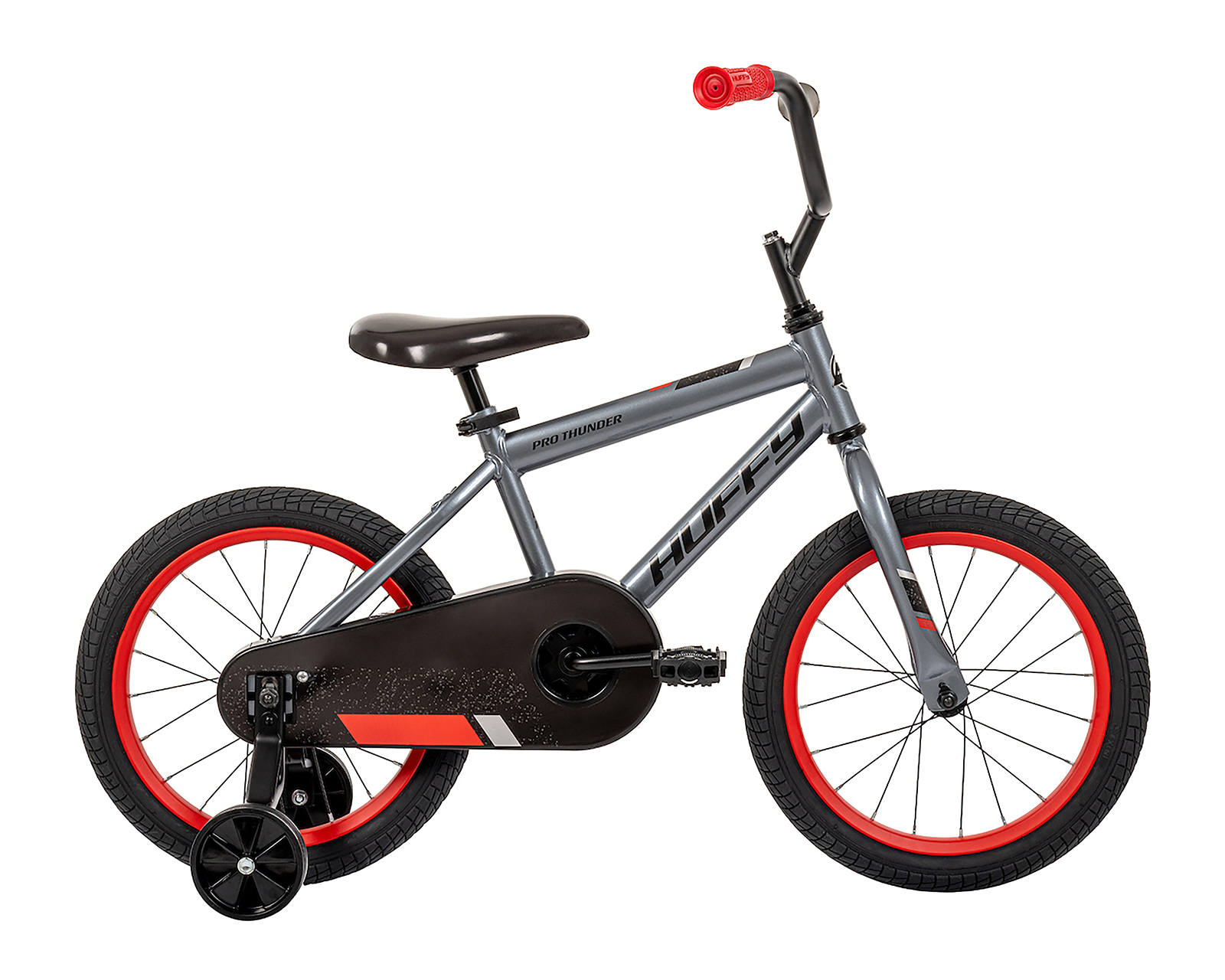 Foto 2 pulgar | Foto 1 | Bicicleta Infantil Huffy Pro Thunder Rodada 16 Gris