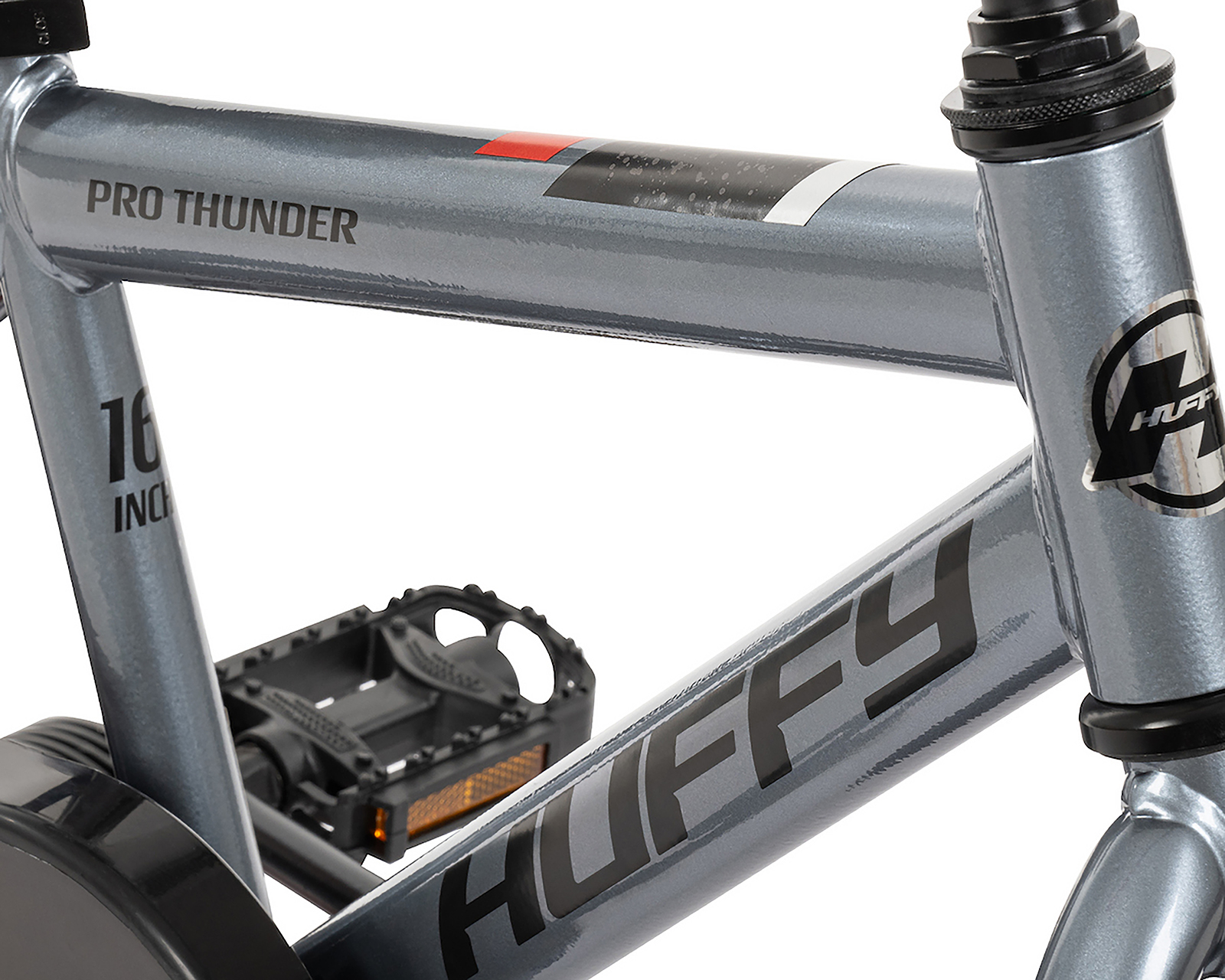 Foto 4 pulgar | Foto 3 | Bicicleta Infantil Huffy Pro Thunder Rodada 16 Gris