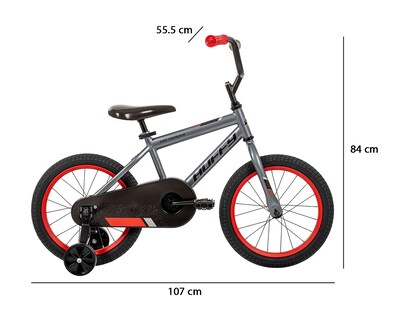 Foto 5 | Foto 5 | Bicicleta Infantil Huffy Pro Thunder Rodada 16 Gris