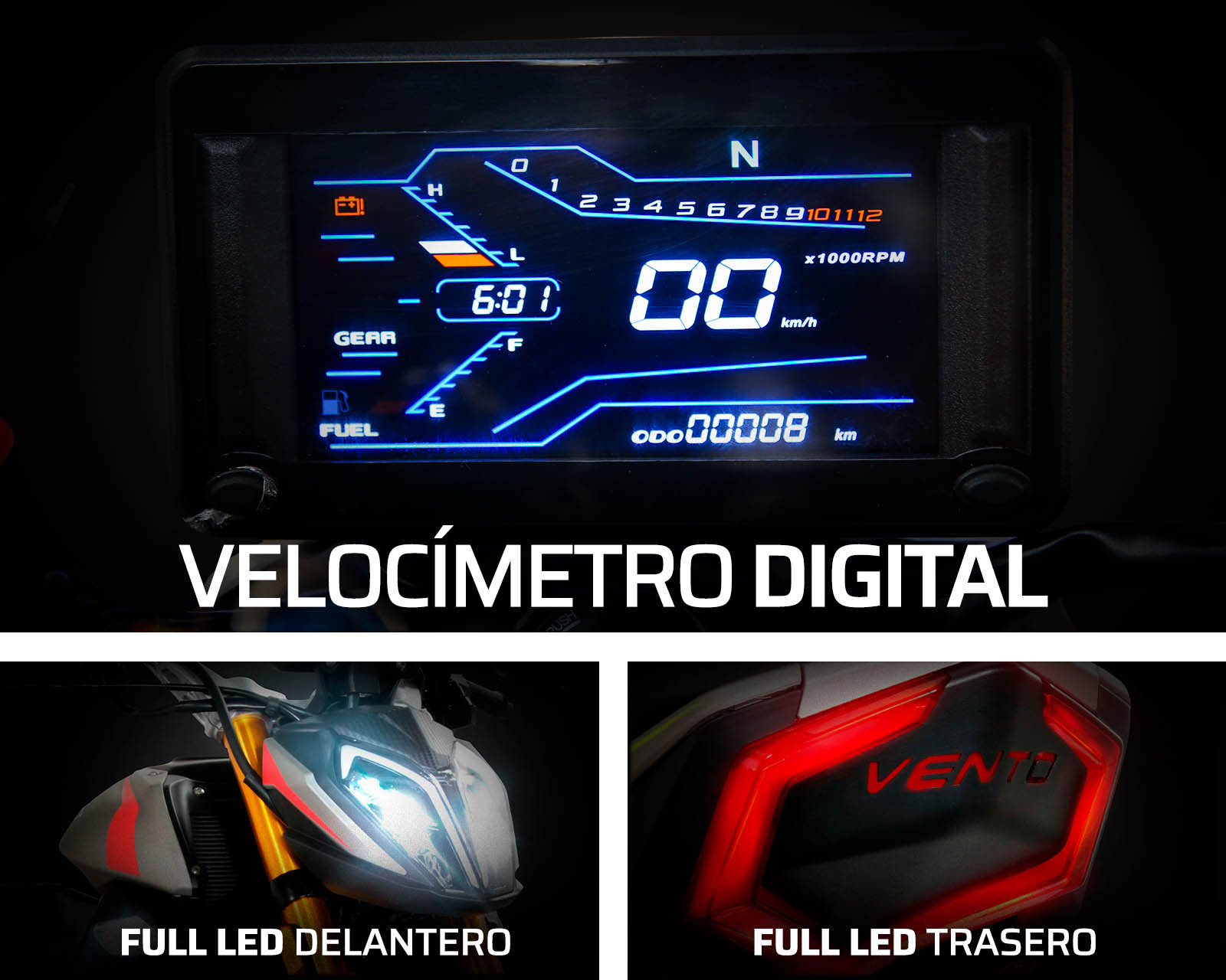 Foto 6 | Foto 6 | Motocicleta Vento Nitrox T3 300 cc 2026