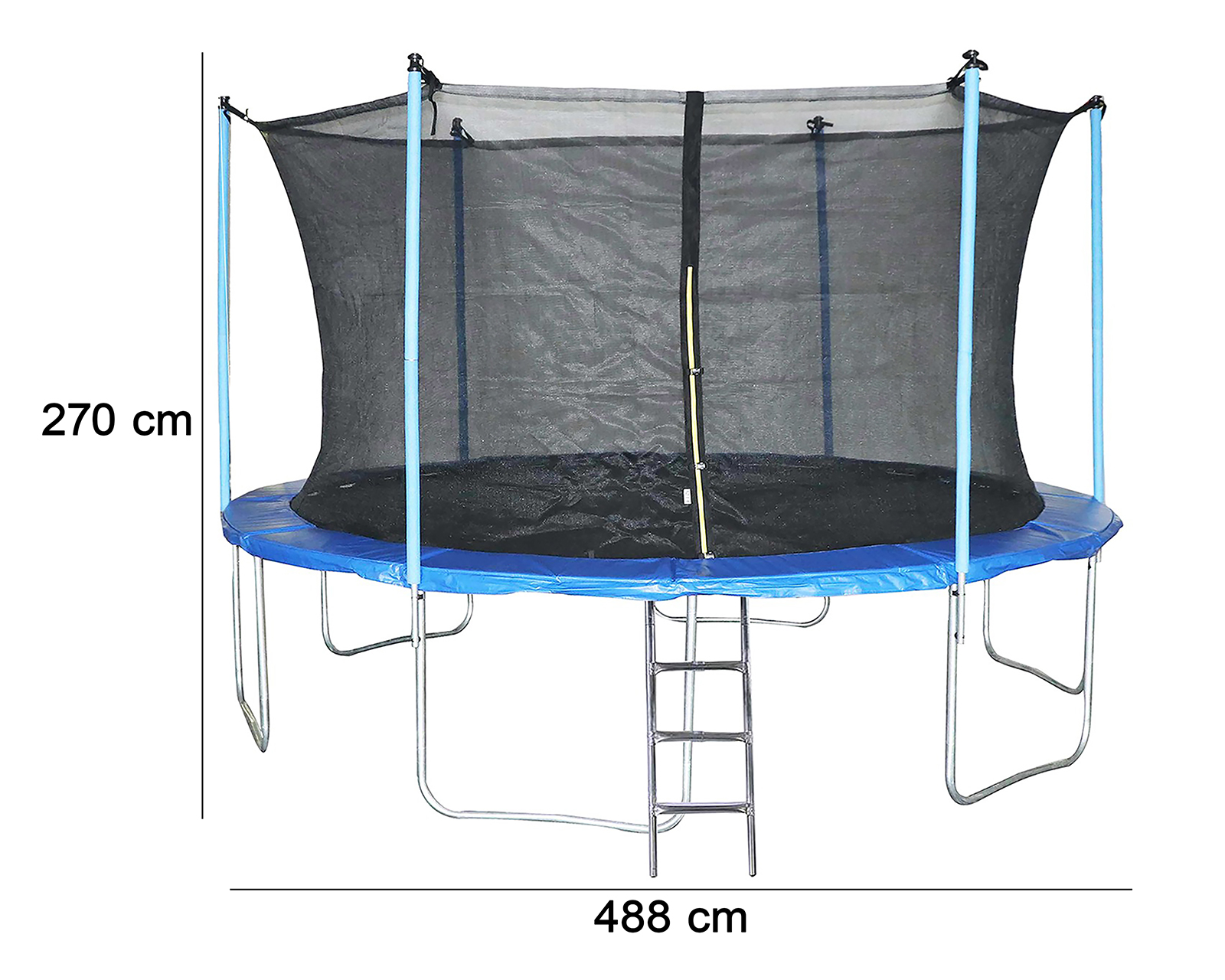 Foto 5 pulgar | Foto 4 | Trampolín Jump Jump Jump Azul 16 Pies