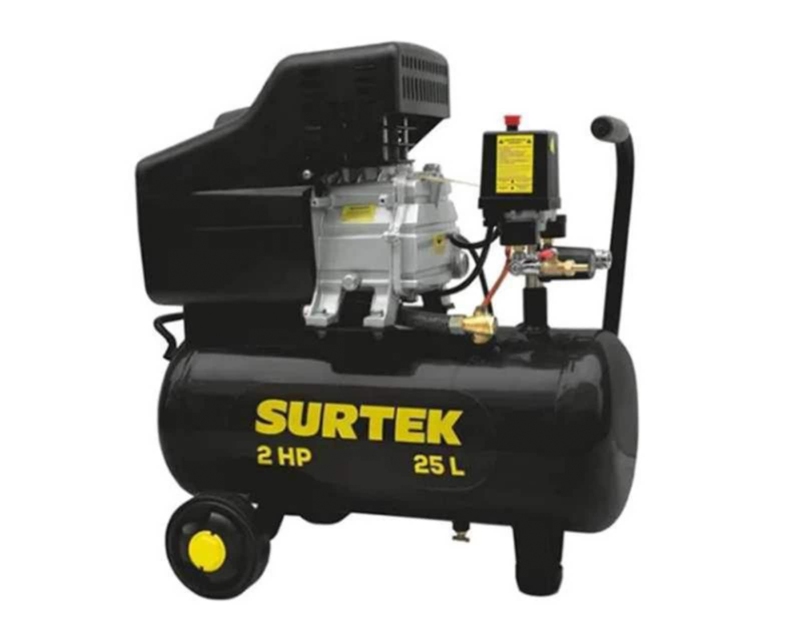 Foto 1 | Foto 1 | Compresor de Aire Surtek COMP425B 2HP 25L