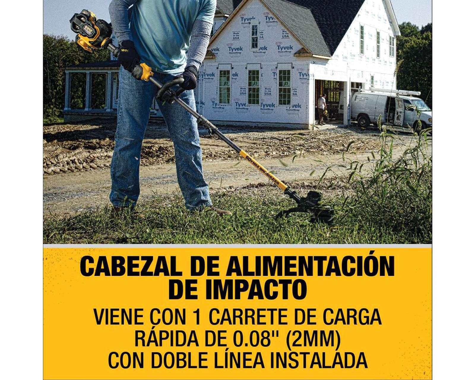 Foto 4 | Foto 4 | Desbrozadora Dewalt DCST970X1S 60V MAX