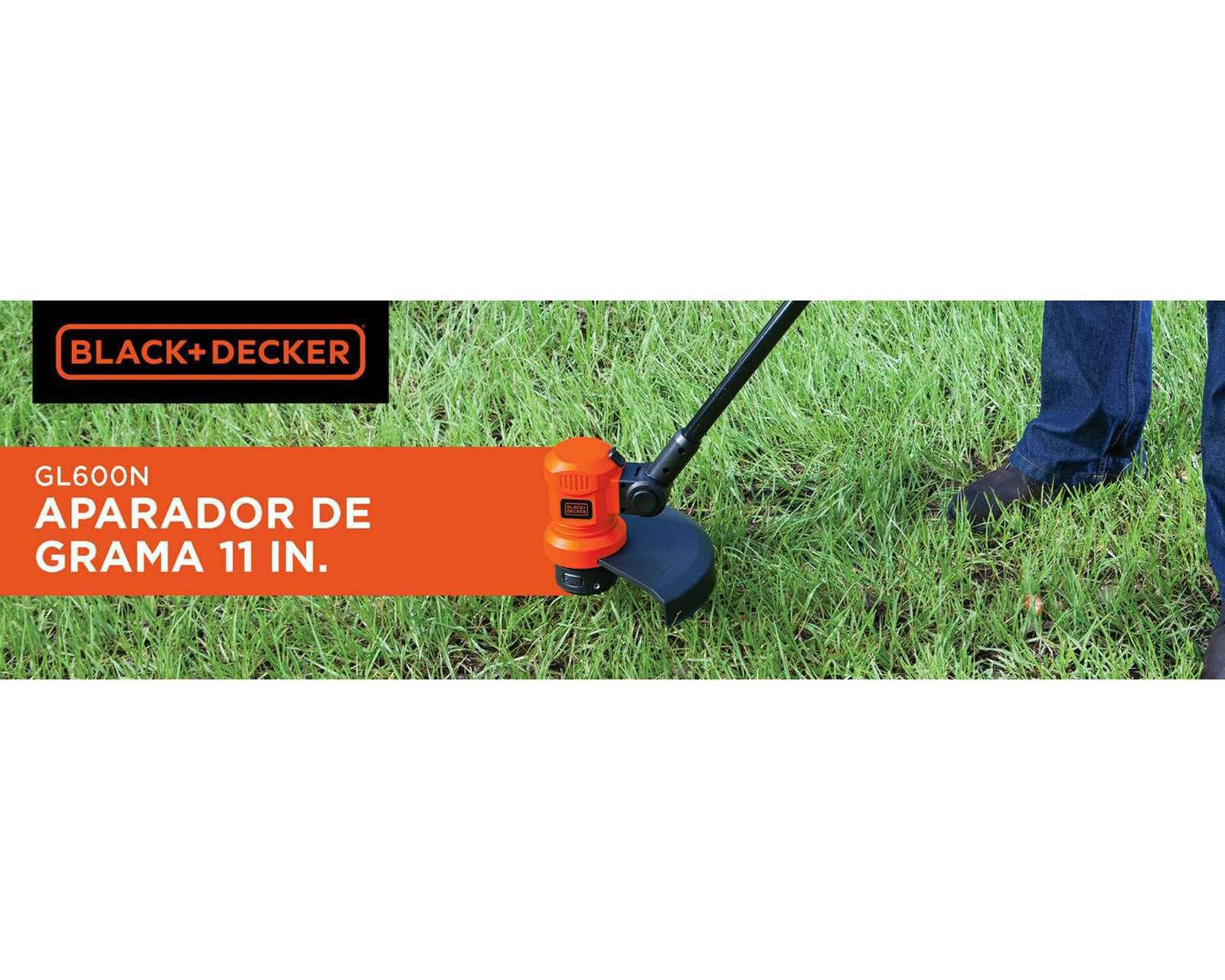 Foto 5 | Foto 5 | Desbrozadora Eléctrica 11" Black+Decker GL600N-B3