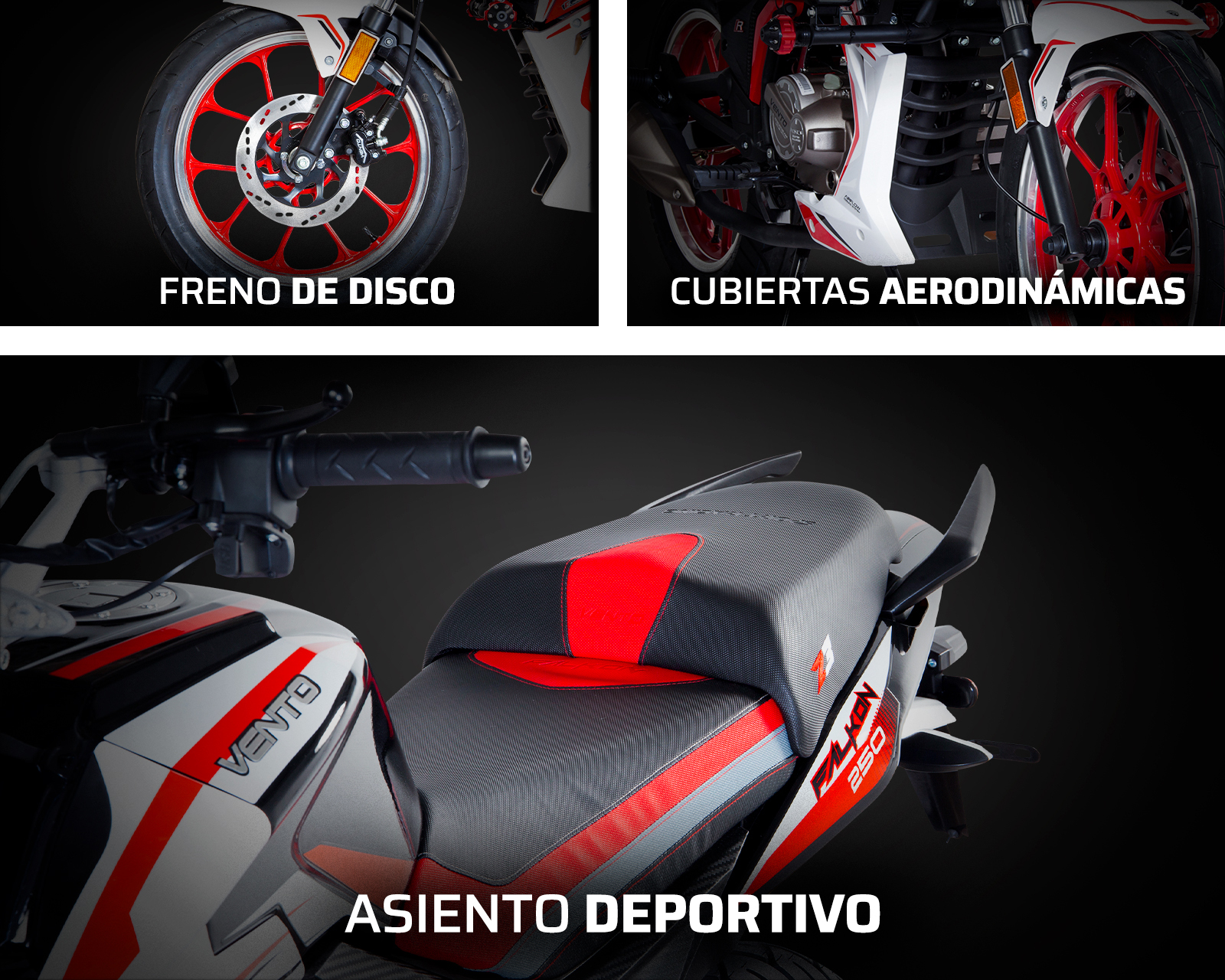 Foto 7 | Foto 7 | Motocicleta Vento Falkon 250 cc Z3 2026