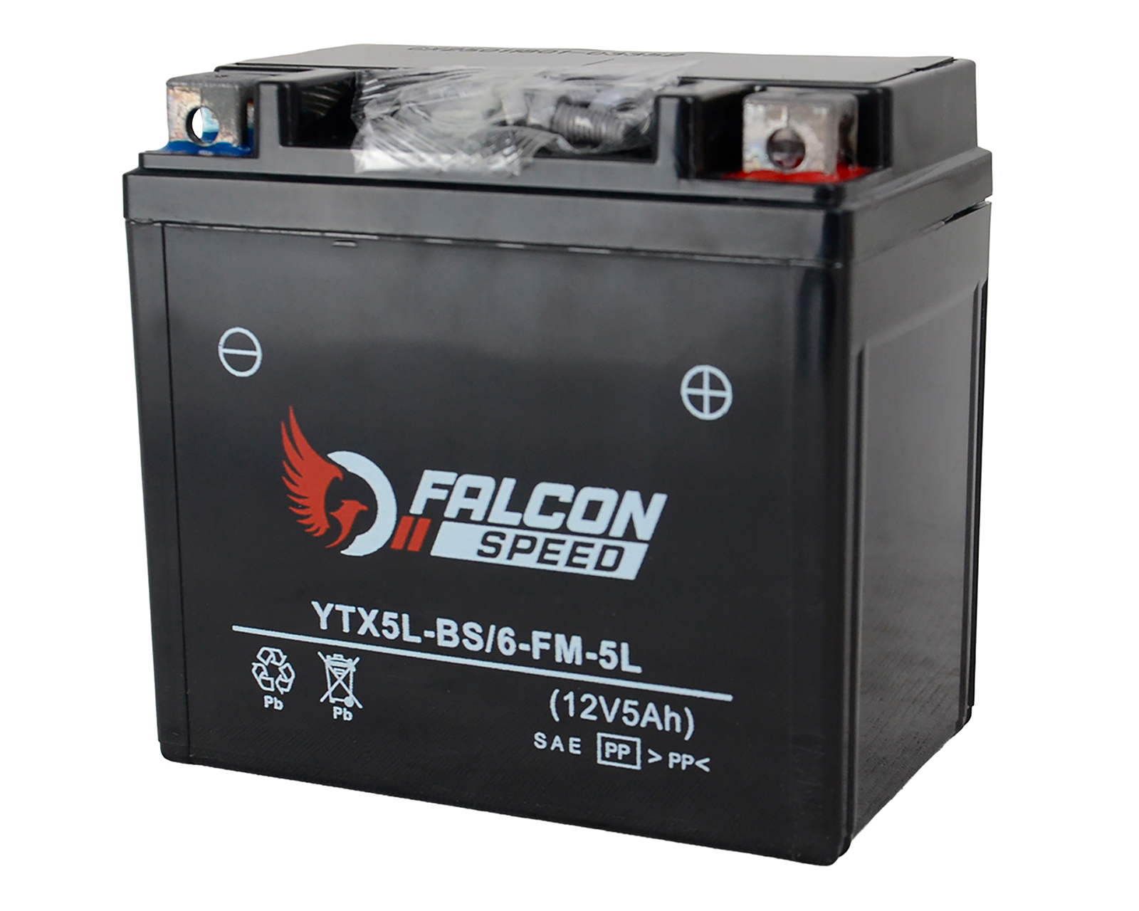 Foto 4 pulgar | Foto 3 | Batería para Moto Falcon Speed YTX5L-BS