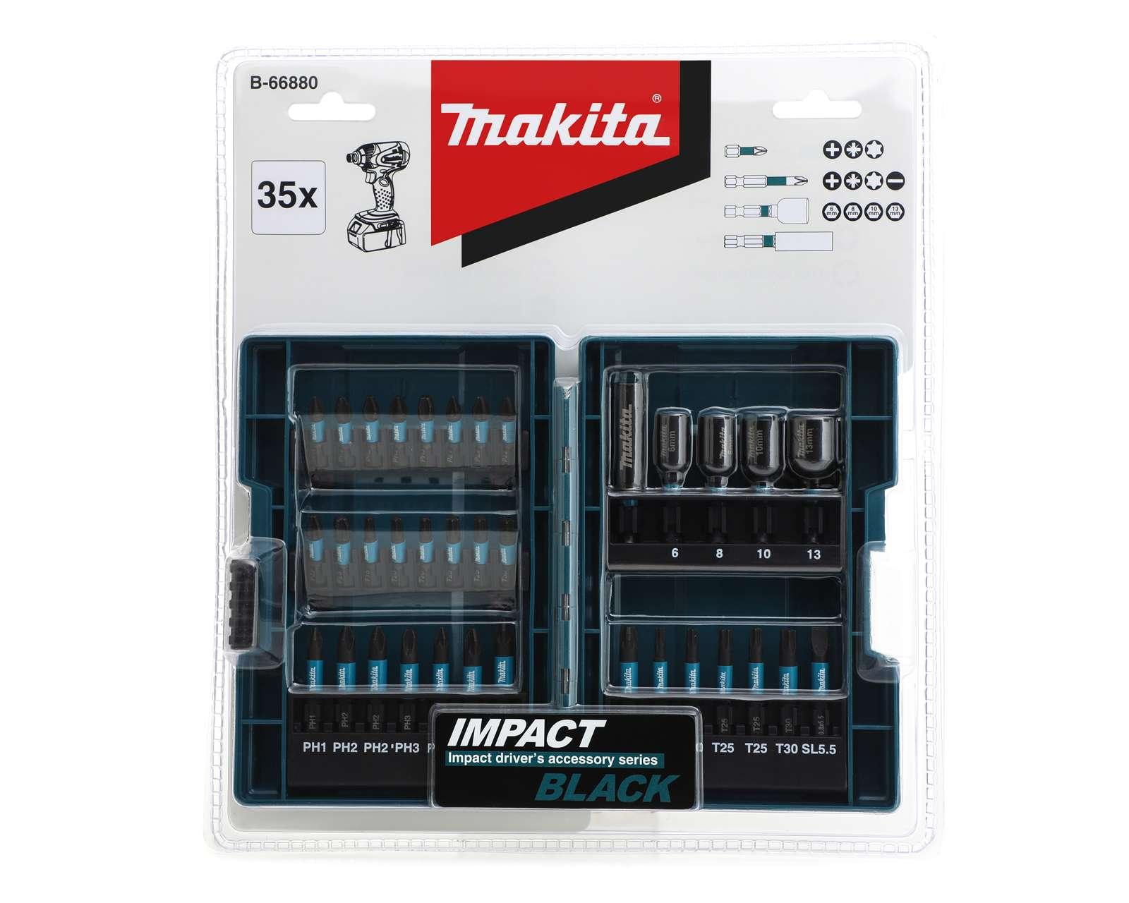Foto 5 | Foto 5 | Juego de Puntas para Destornillador Makita B-66880 35 Piezas