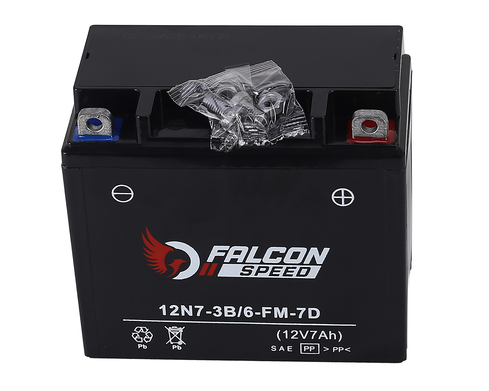 Foto 4 pulgar | Foto 3 | Batería para Moto Falcon Speed 12N7-3B