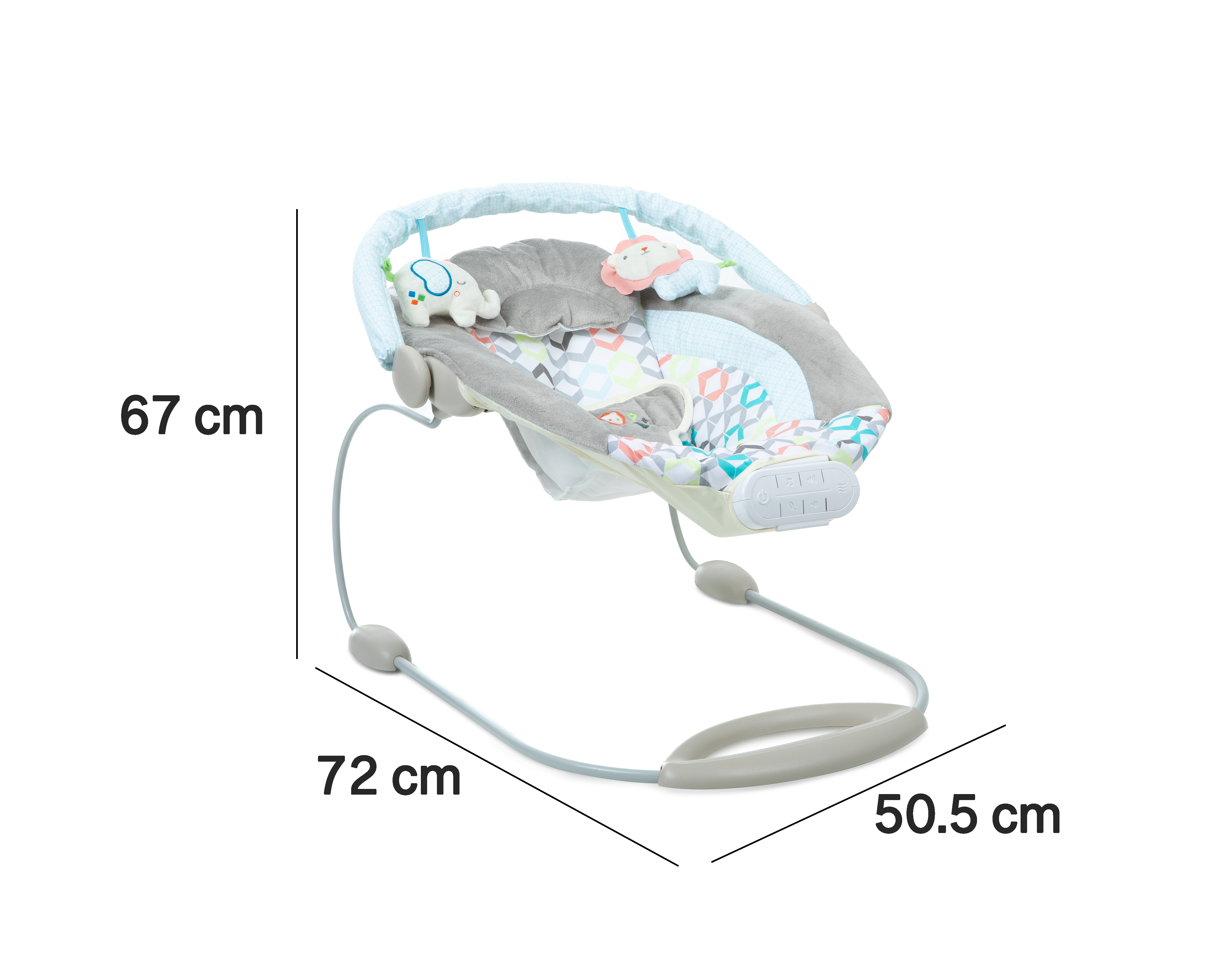 Foto 6 | Foto 6 | Bouncer Baby Colors Maky con Sonidos